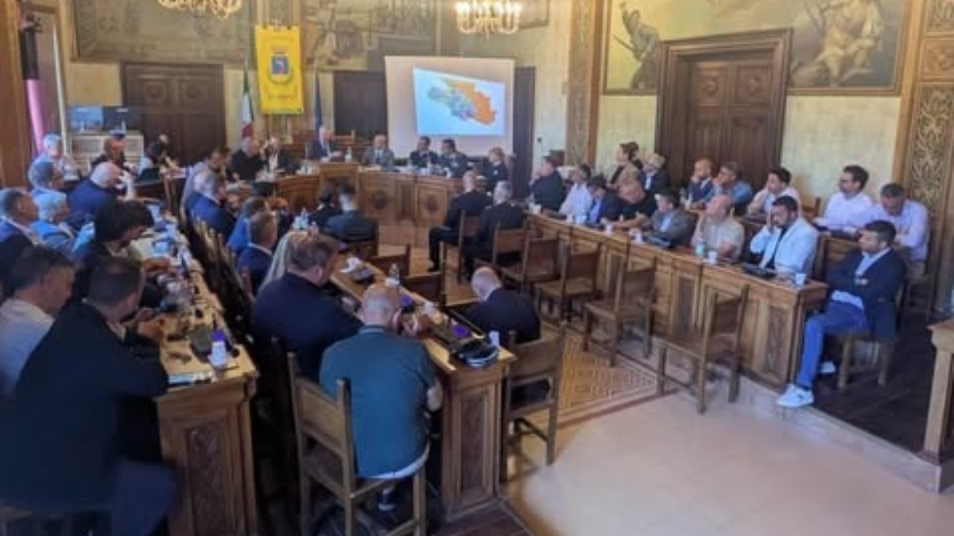 Il summit con il Prefetto contro la delinquenza ad Avezzano