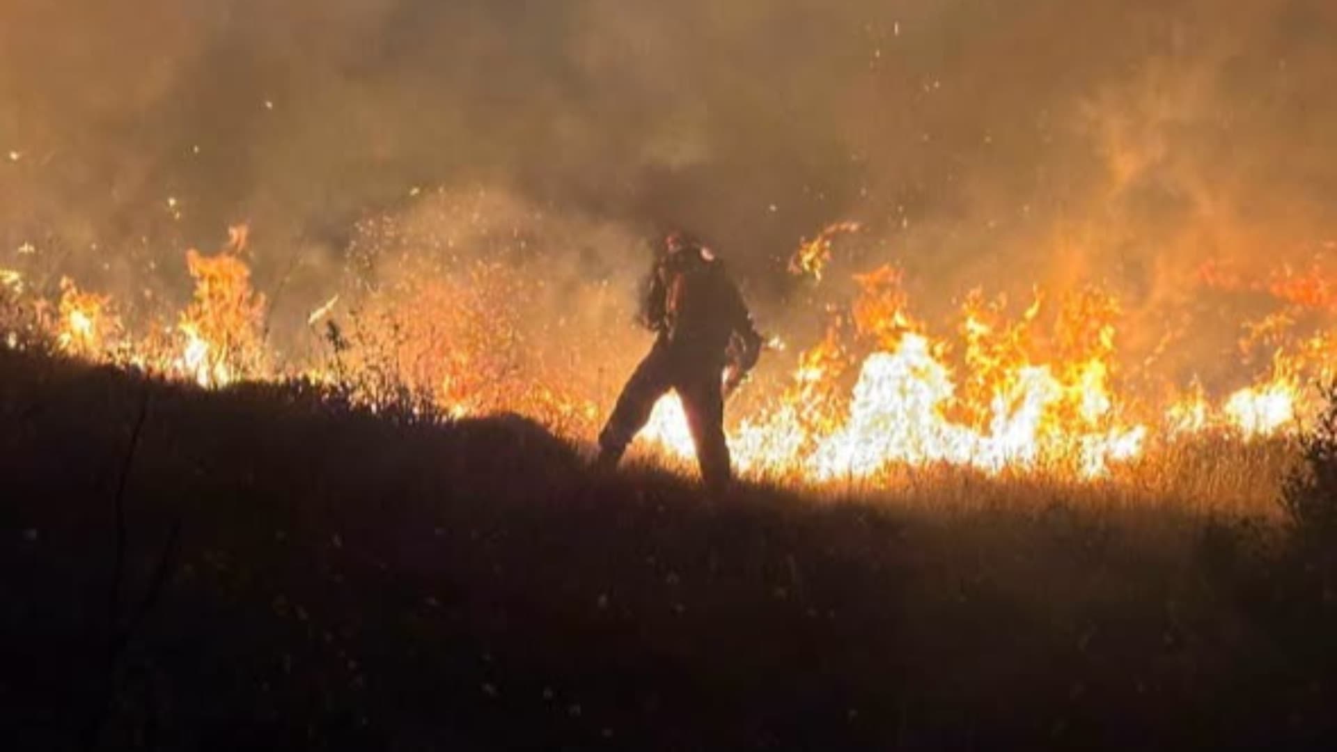 L'incendio