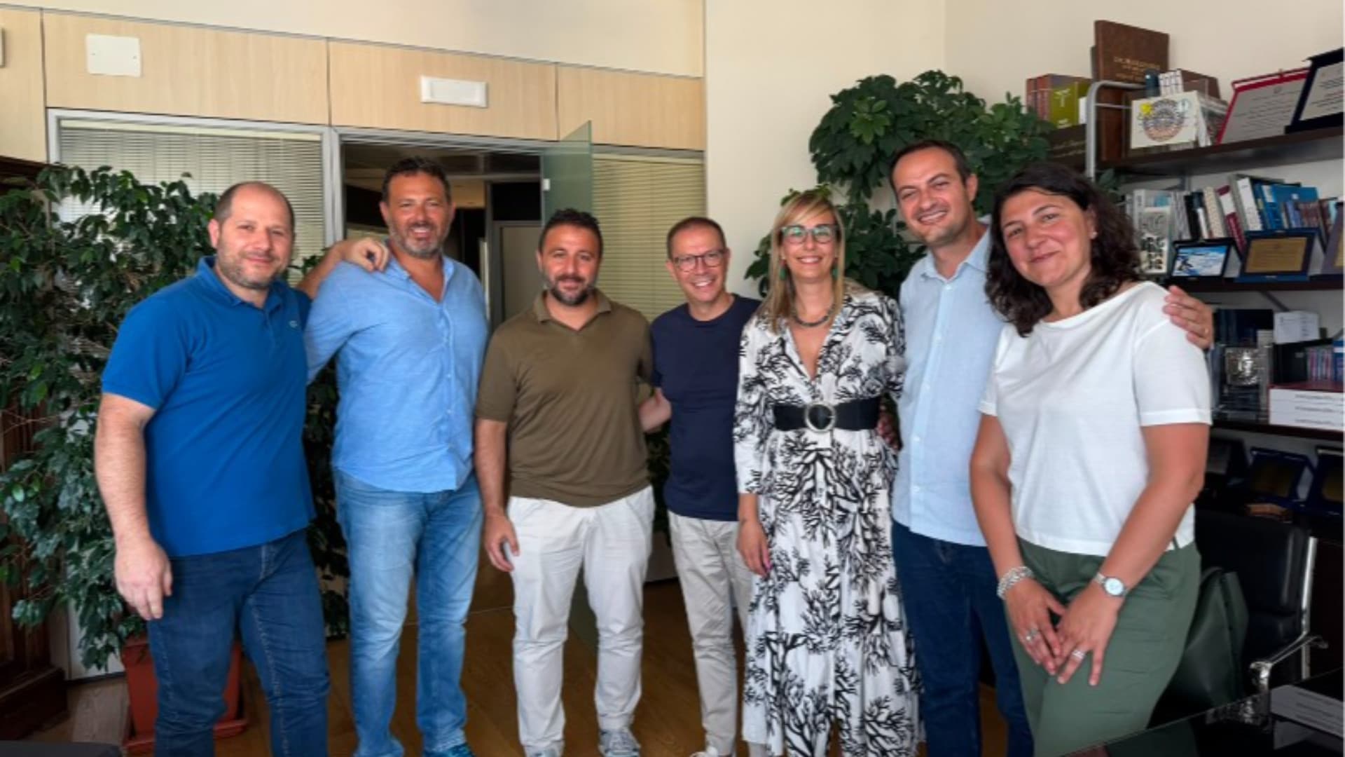 Il momento della firma