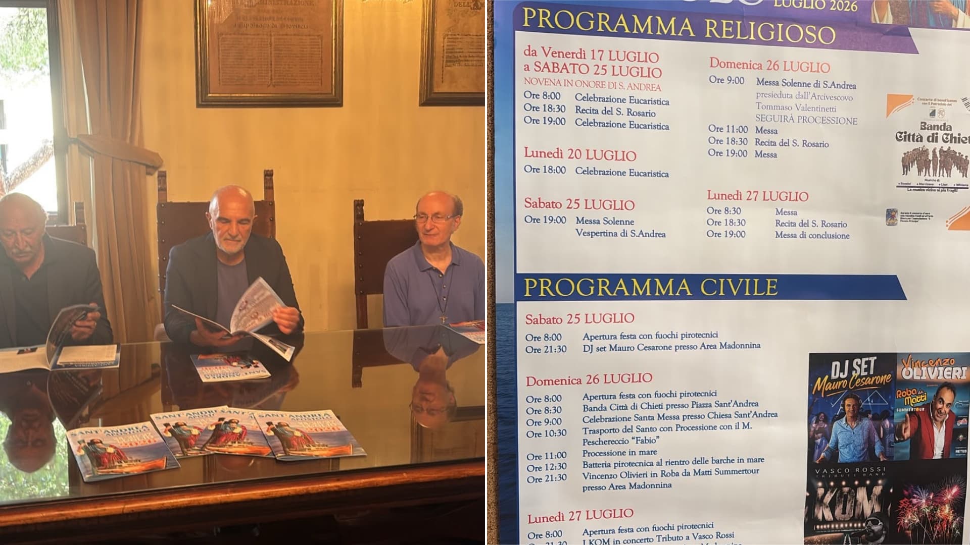 A Pescara torna la festa di Sant’Andrea con una novità - Dove si terrà la serata finale