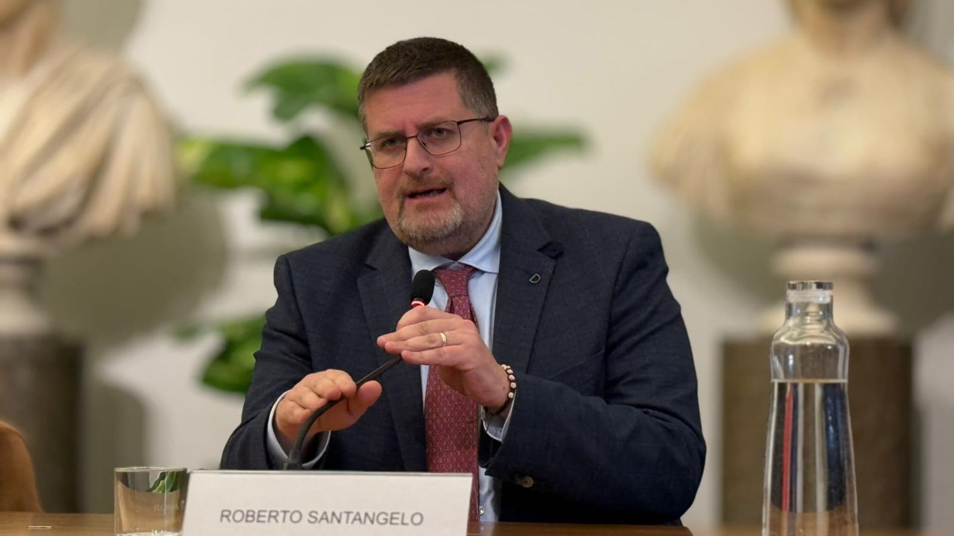 L'assessore Roberto Santangelo