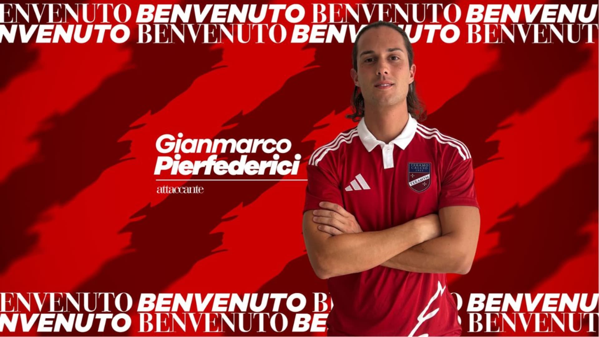 L'annuncio del nuovo giocatore