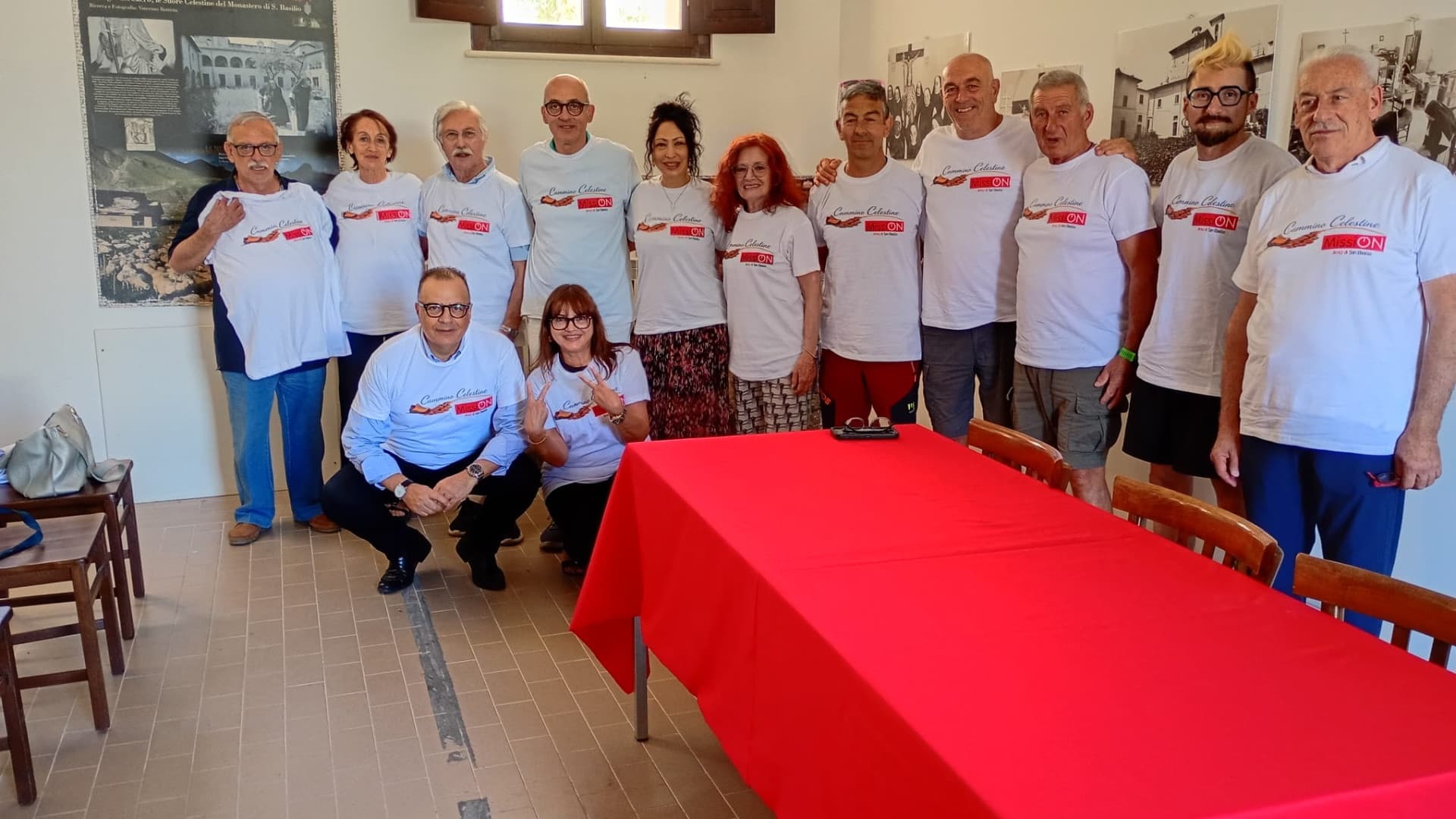 Gli organizzatori de “Il Cammino delle Celestine"