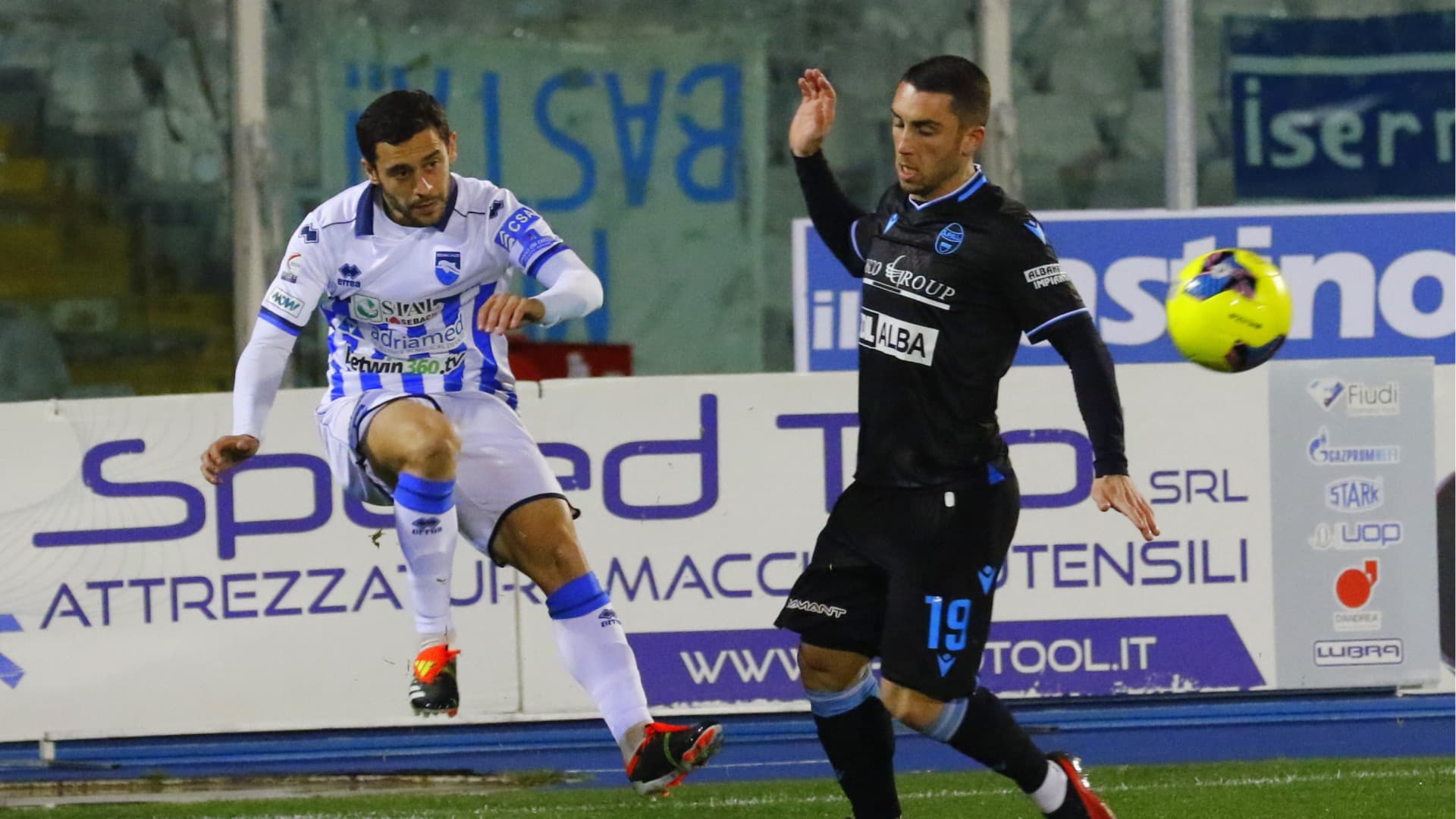 Merola in azione