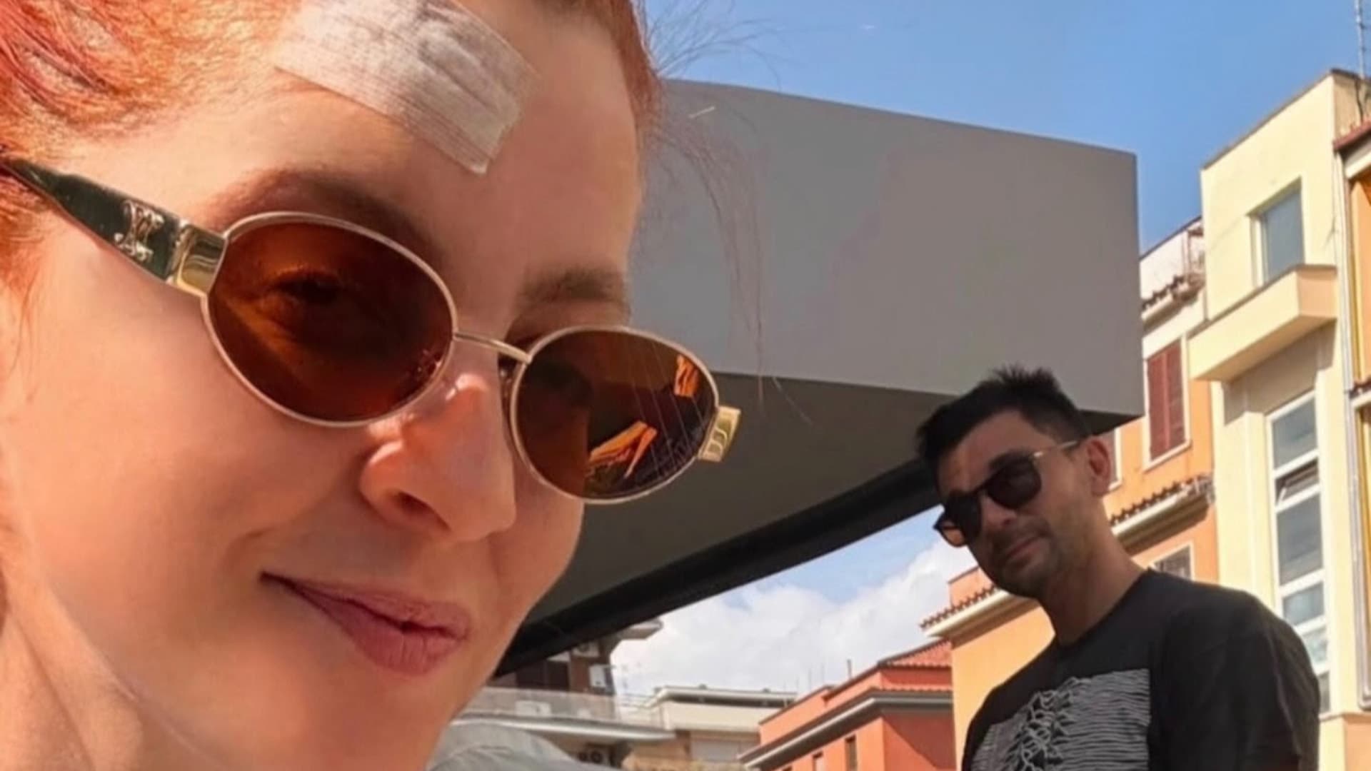 Noemi con il marito