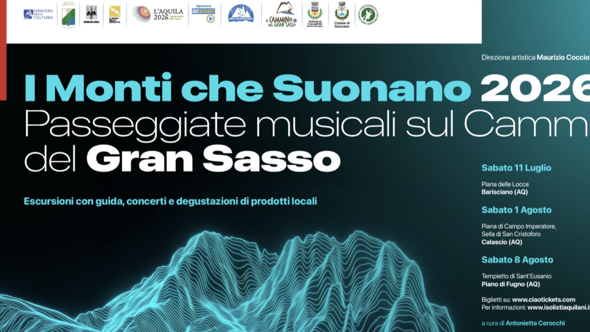 I Monti che Suonano 2026: la musica si fa cammino inclusivo nel cuore del Gran Sasso
