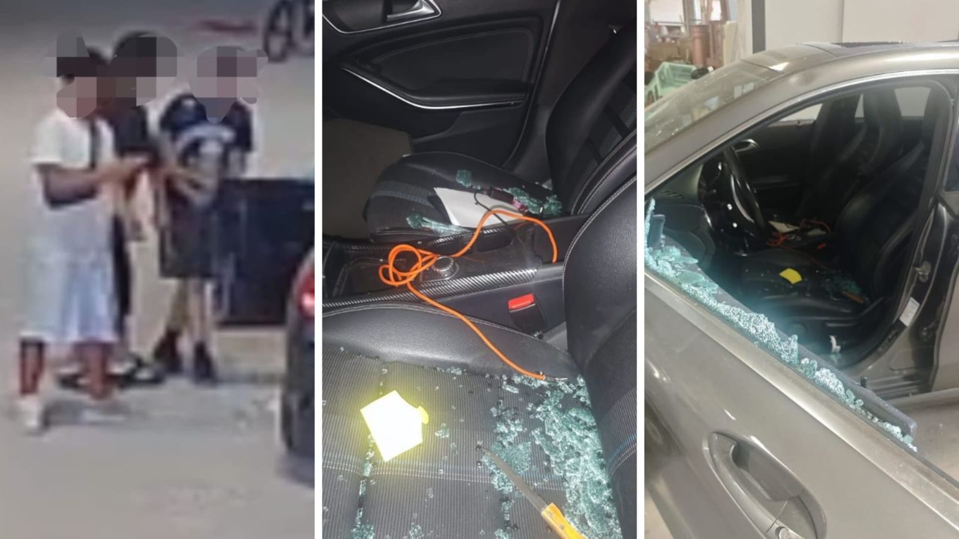 Le auto devastate