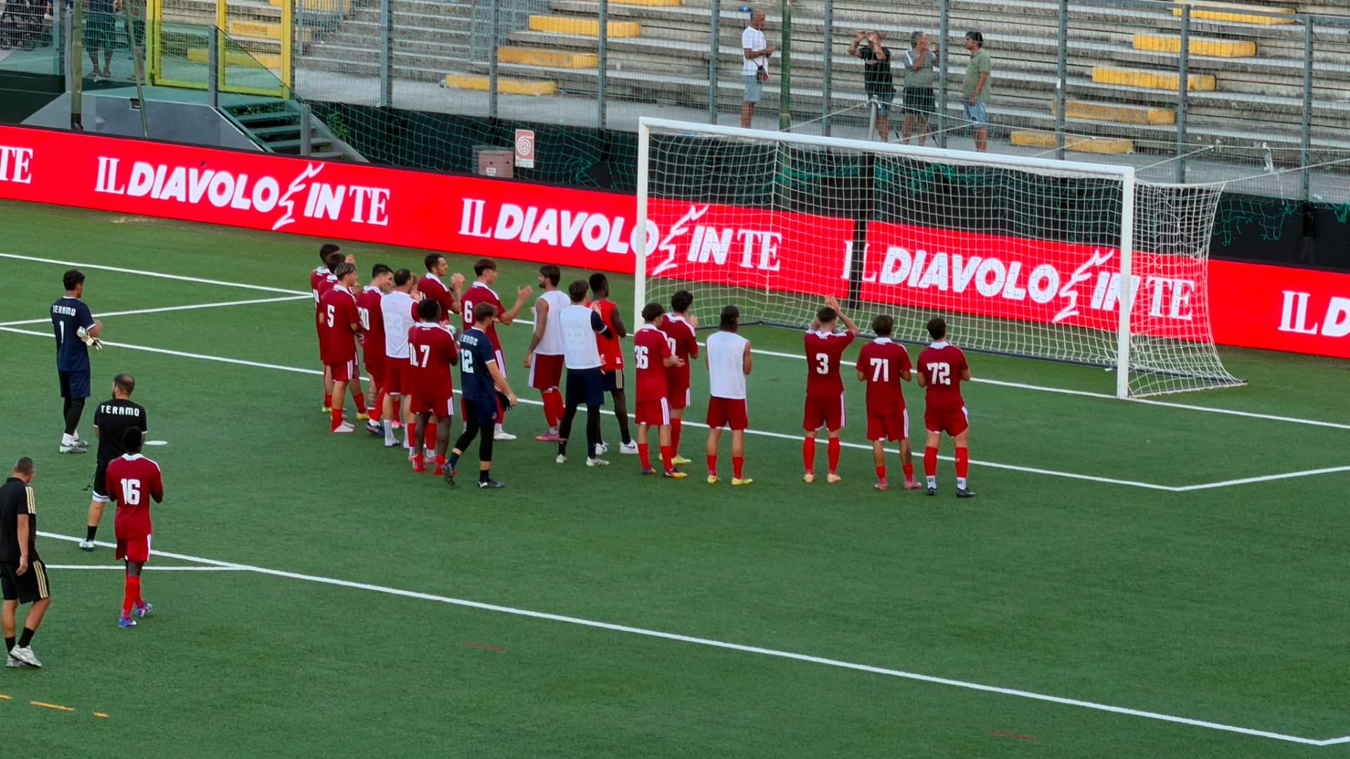 Teramo, buone risposte con la Scafatese: finisce 1-1, decide un errore nel finale