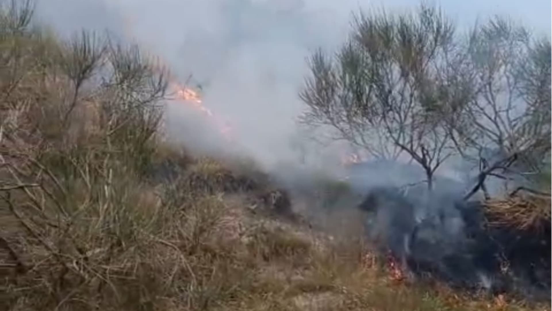 L'incendio
