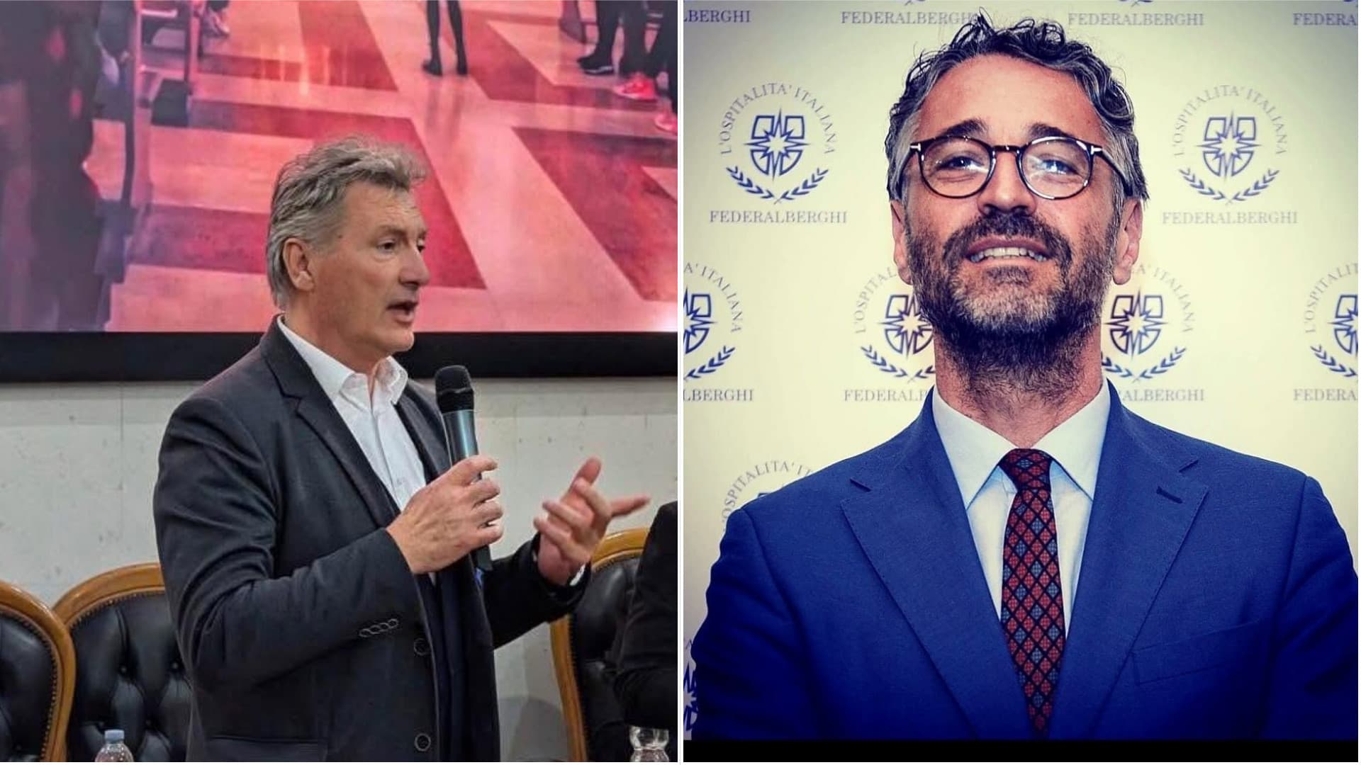 da sinistra Gianluca Grimi e Giammarco Giovannelli
