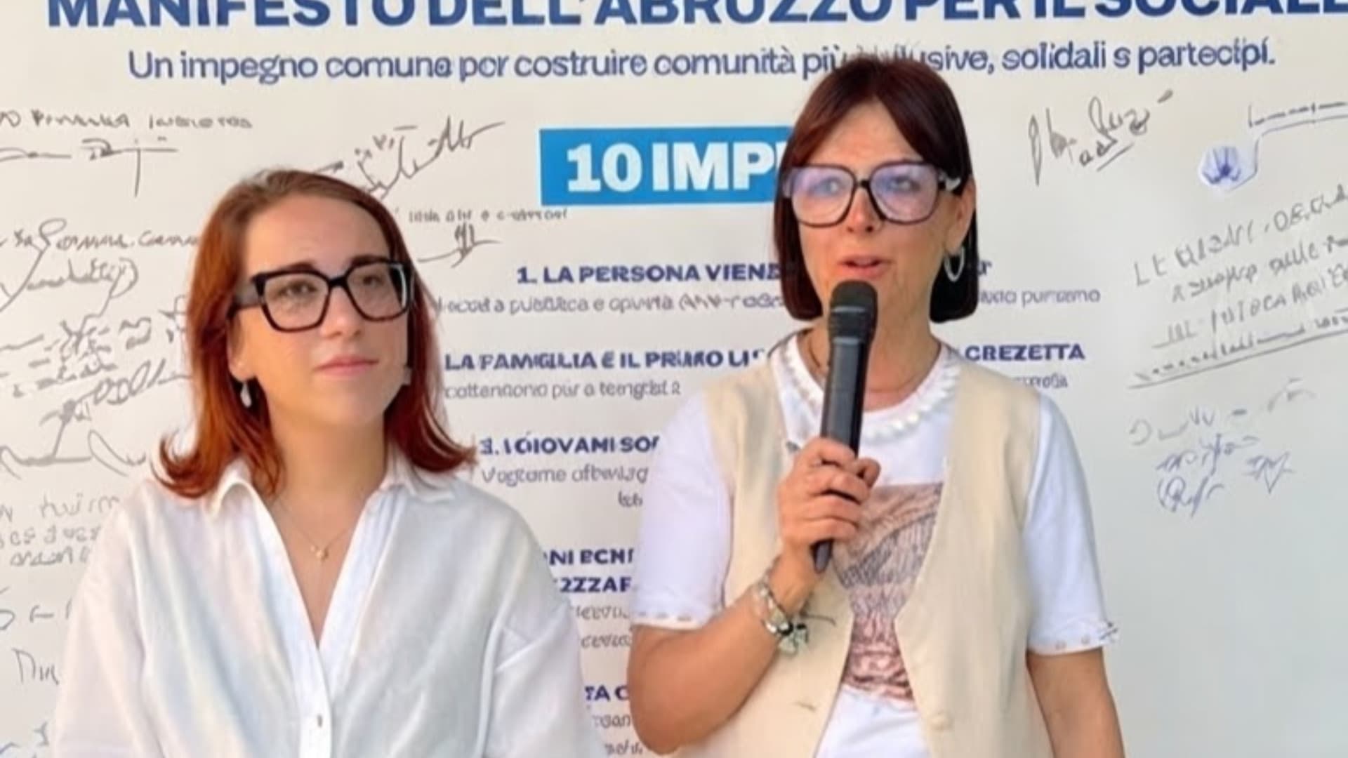 da sinistra Aurora Bruno e Rita Di Falco