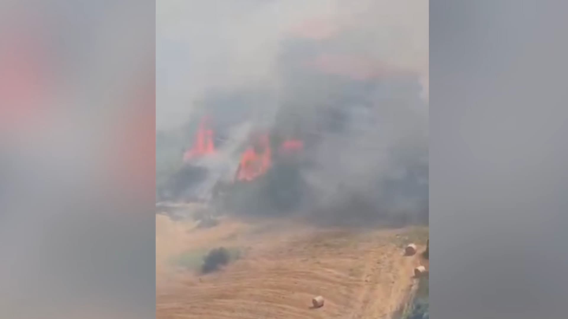 L'incendio