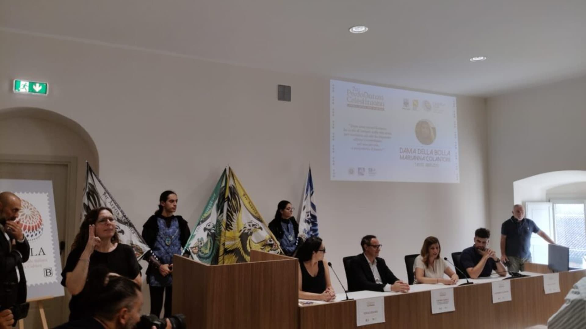 Un momento della presentazione