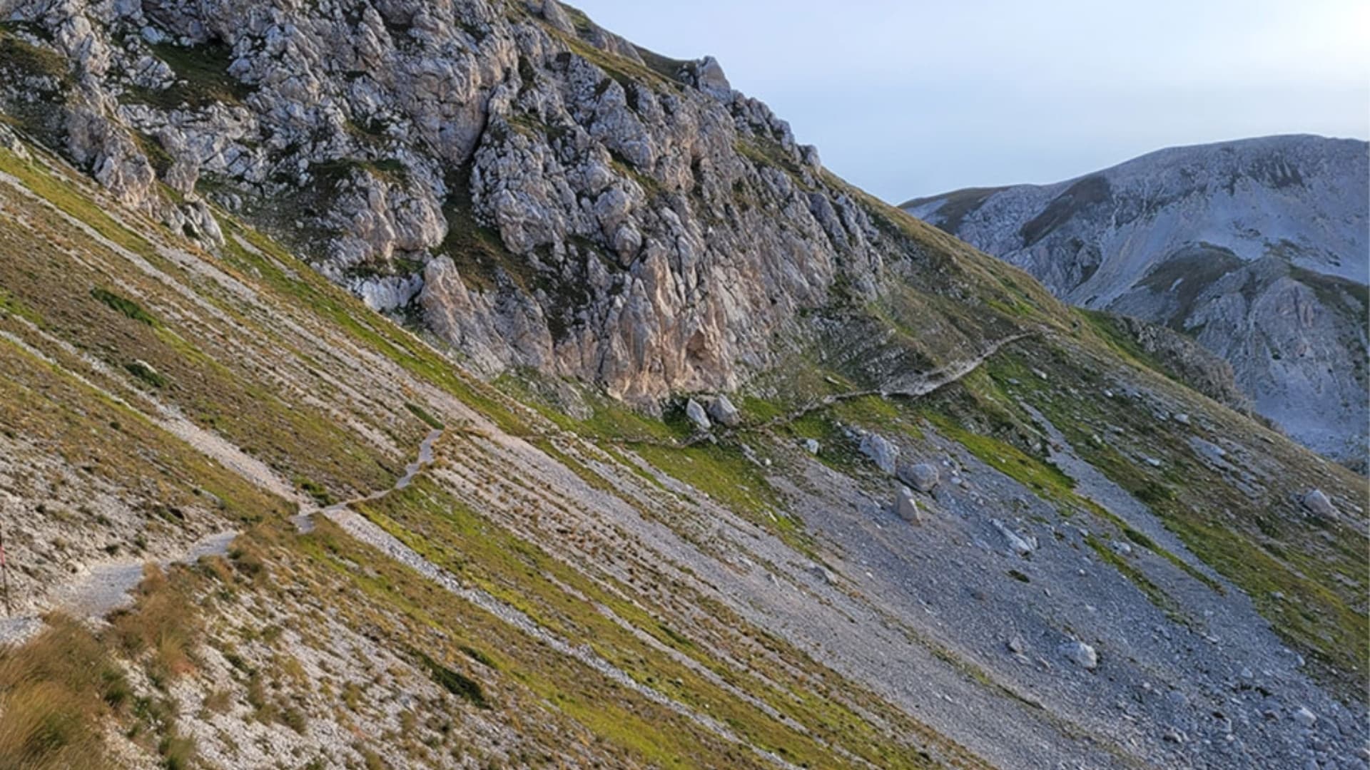La zona in cui sono intervenuti i soccorsi
