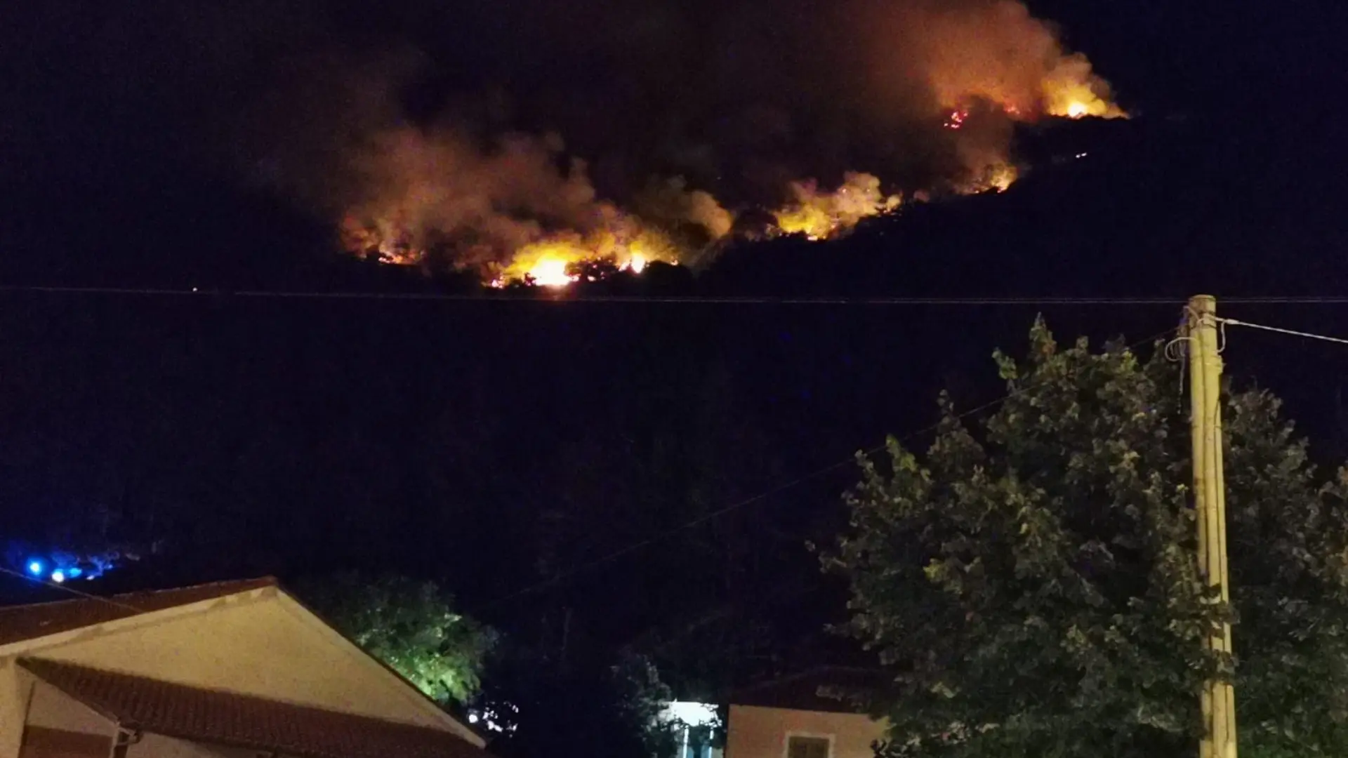 L'incendio