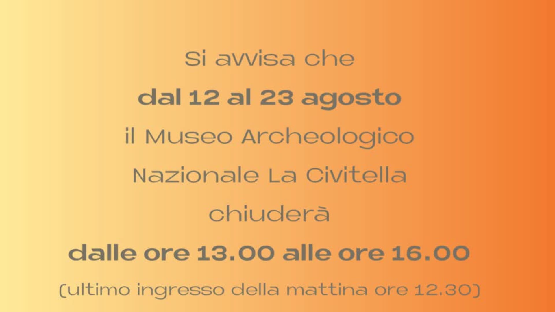L'avviso