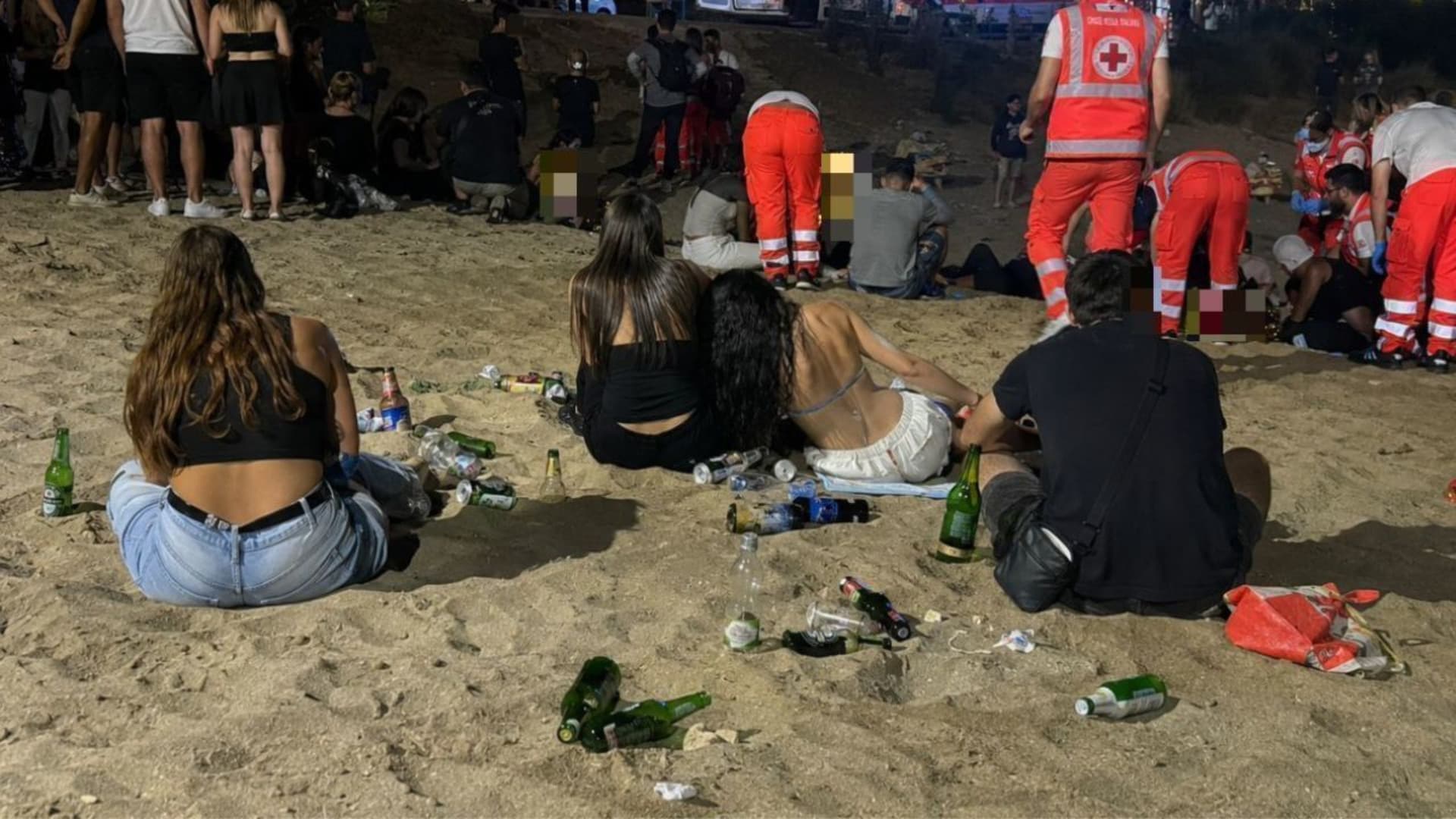 Soccorsi in spiaggia