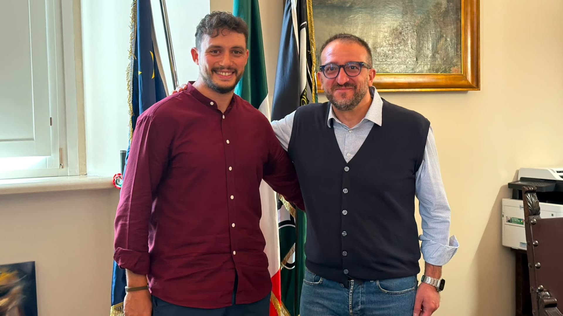 da sinistra Riccardo Colangeli e Pierluigi Biondi