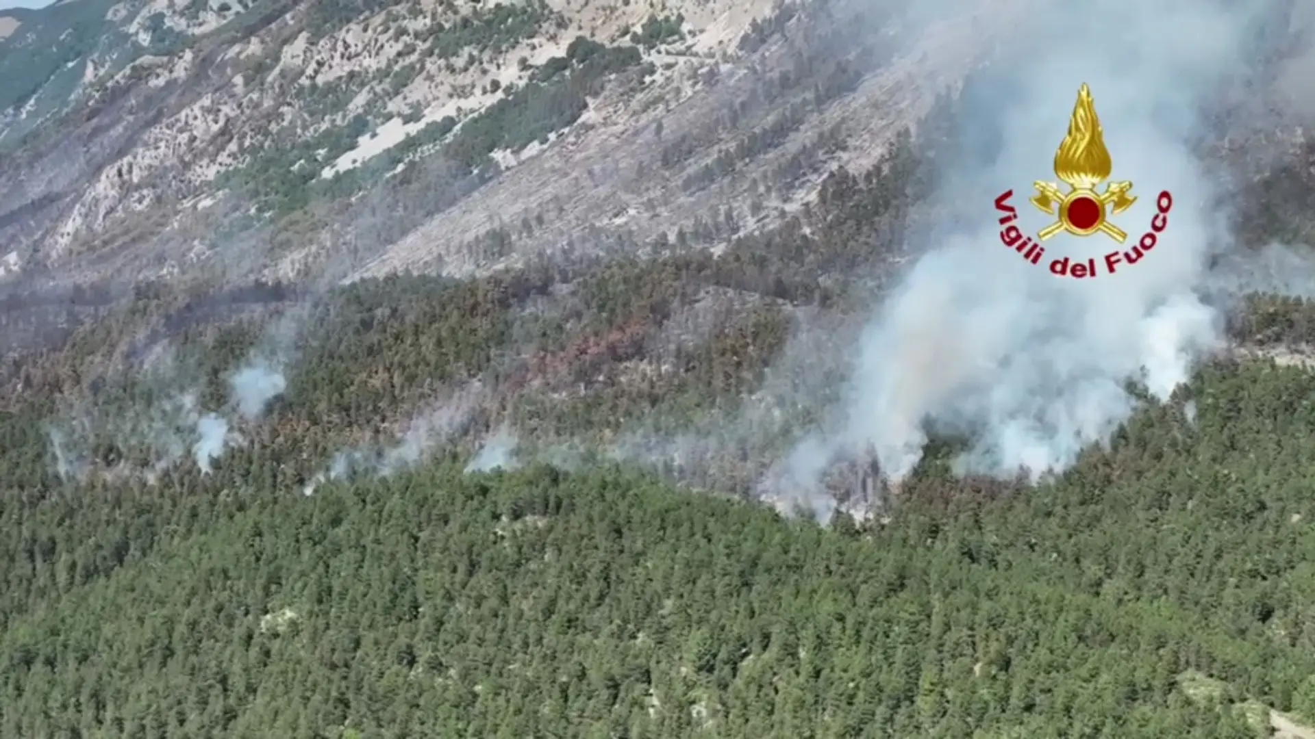 Incendi in Abruzzo