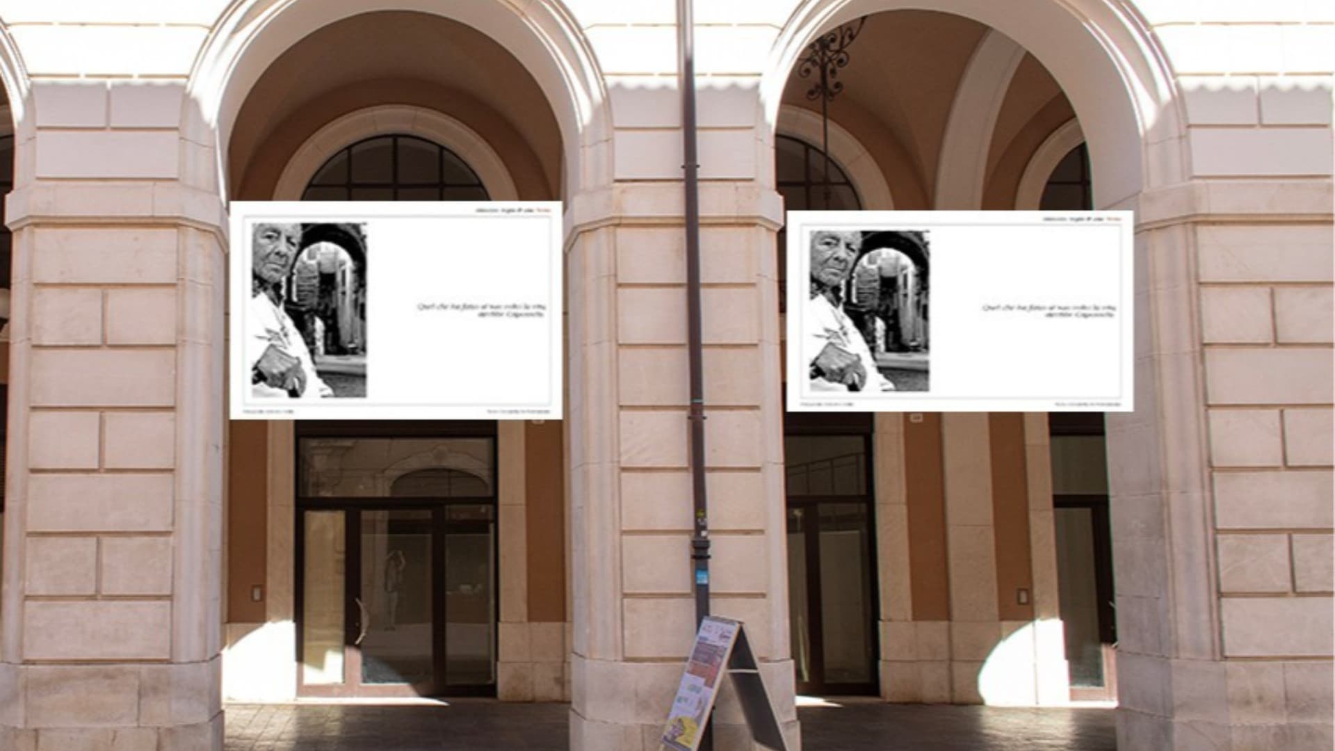 porticato palazzo Federici