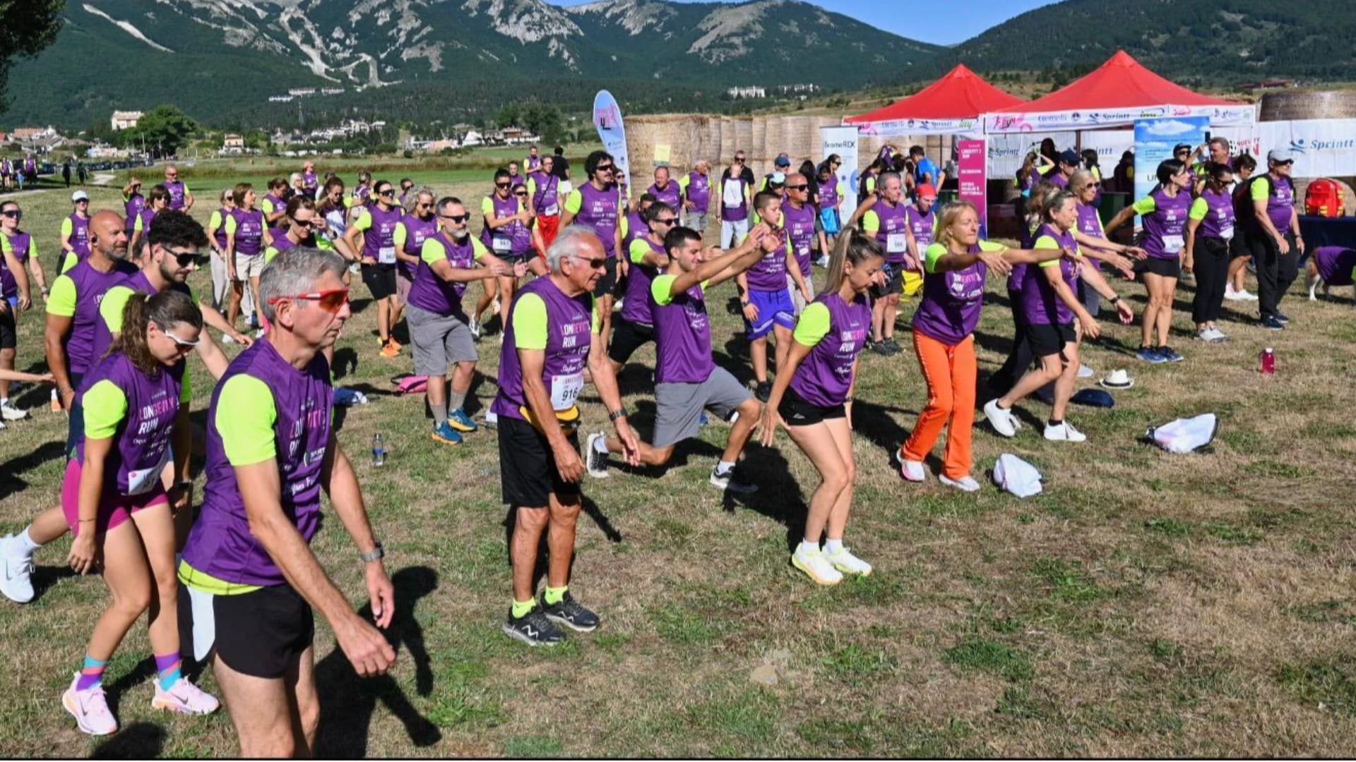 Ovindoli, sport, prevenzione e natura: la Longevity Run nel cuore dell’Abruzzo