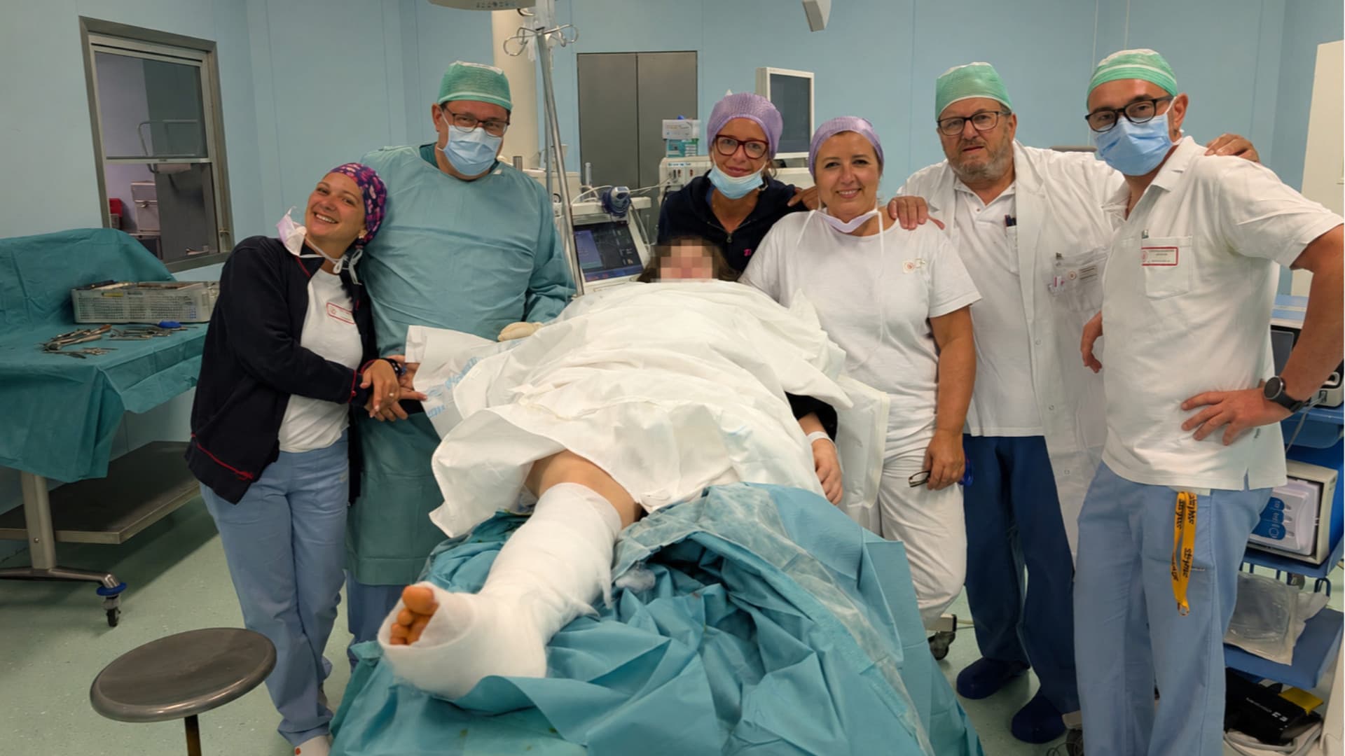 Lanciano, parto e chirurgia ortopedica in contemporanea su una donna di 28 anni