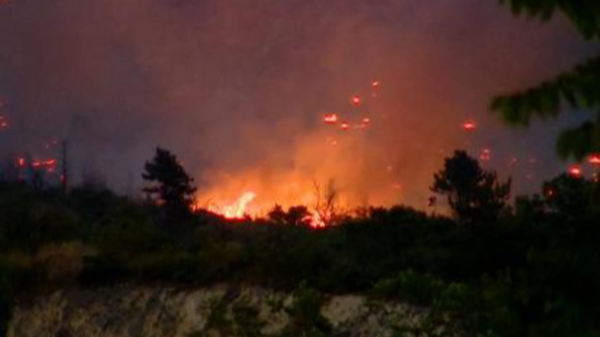 L'incendio