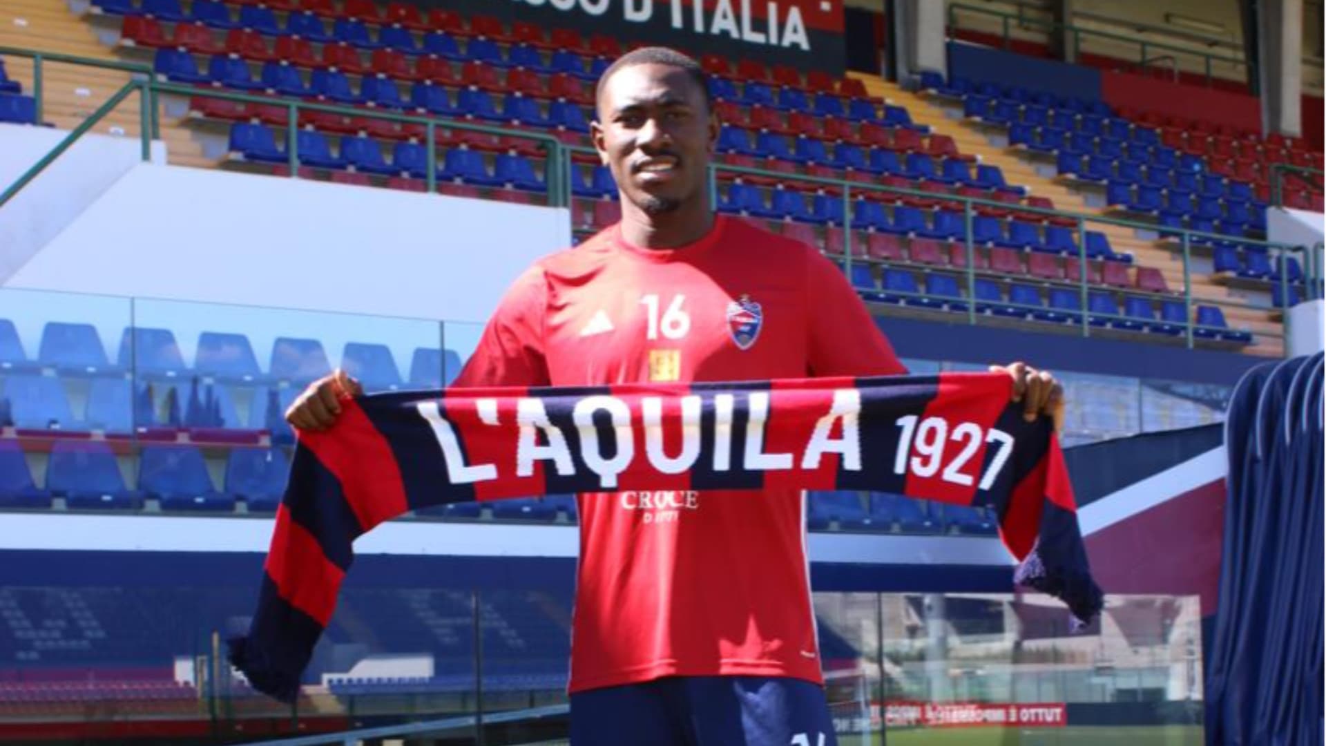L'Aquila, in rossoblù arriva il difensore franco-ivoriano Said Touré
