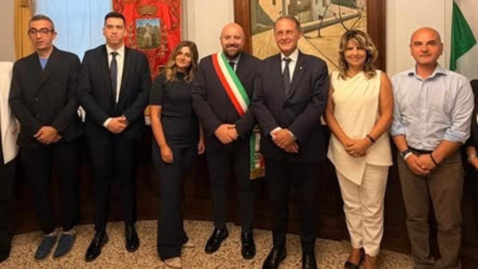 La visita del ministro