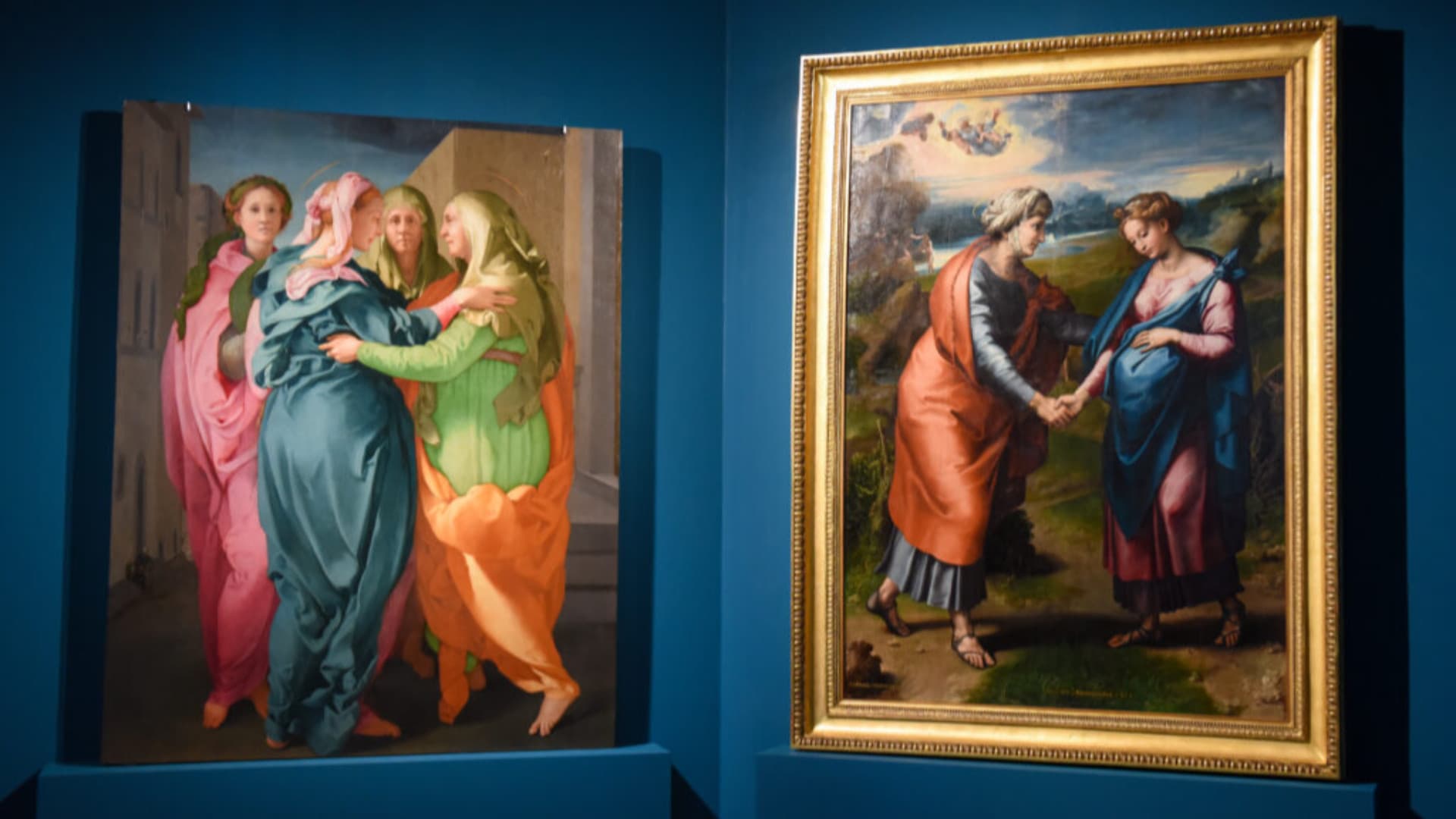 L'Aquila, fino al 3 novembre si può ammirare la "Visitazione all'Aquila. Raffello e Pontormo"
