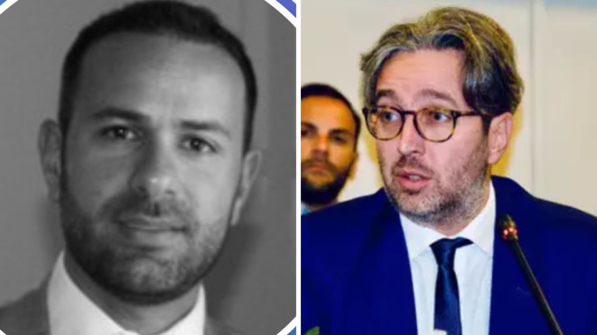 Riccardo Malatesta e il sindaco Nugnes