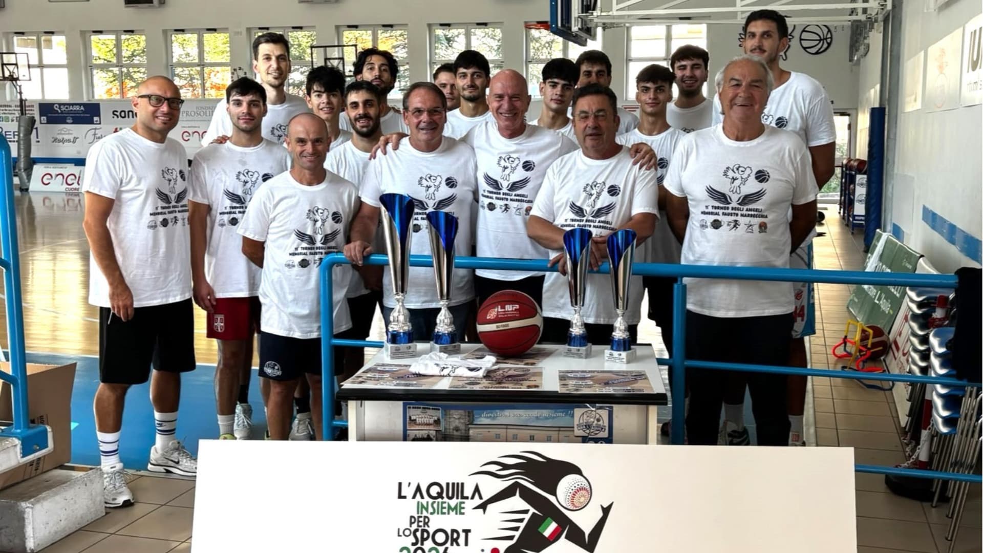 L’Aquila, torna il Trofeo degli Angeli: quattro squadre in campo per ricordare Fausto Nardecchia e le vittime del terremoto
