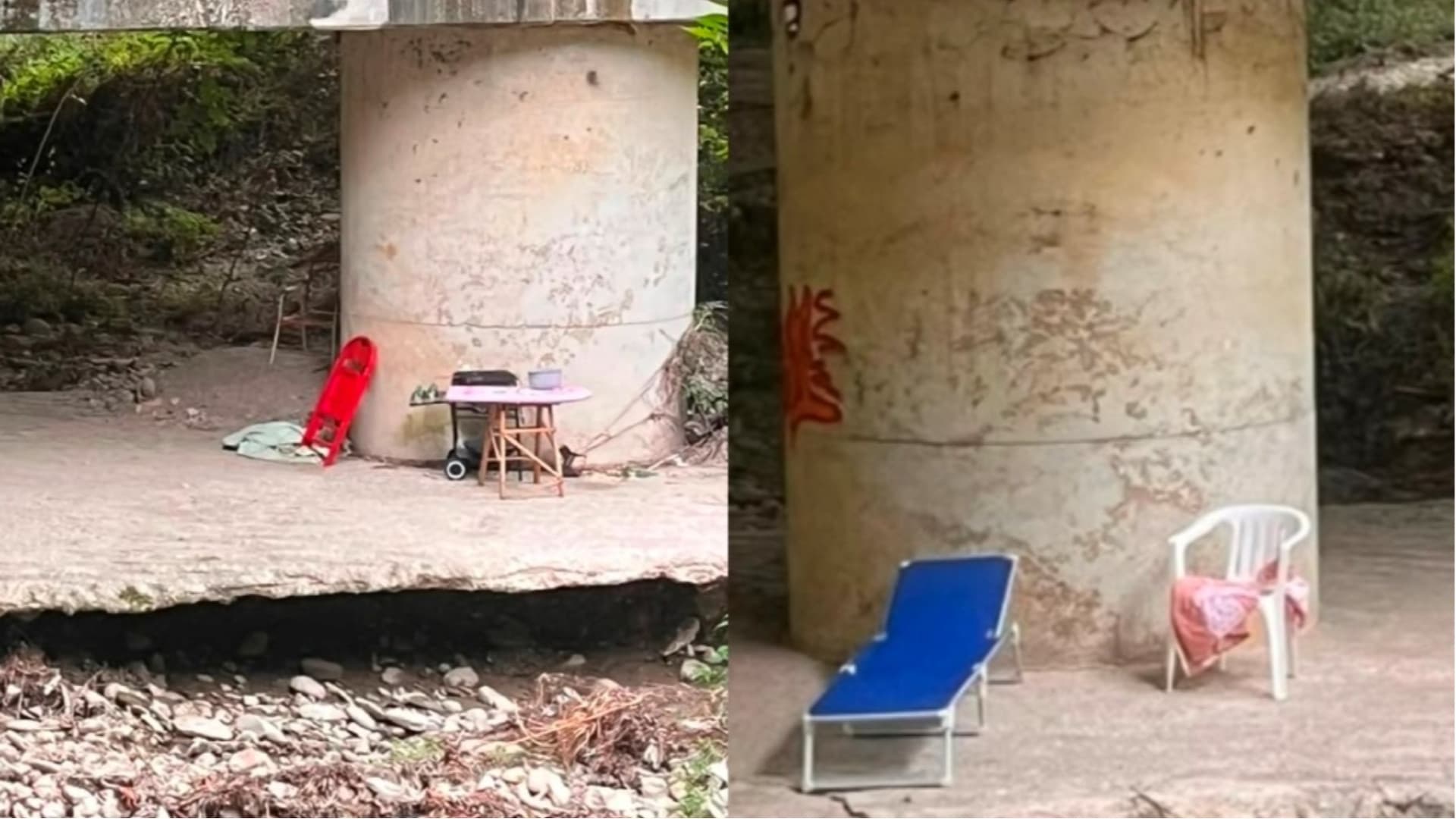 Teramo, i sottoviadotti del Tordino trasformati in appartamenti all’aperto: chi controlla?