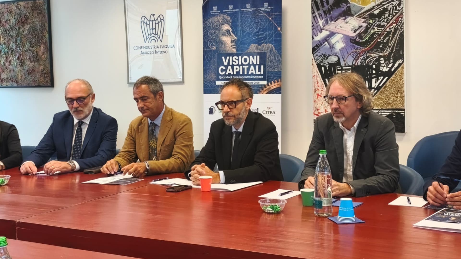 L'Aquila, "Visioni Capitali. Quando il fare incontra il sapere": l'evento nazionale di Confindustria