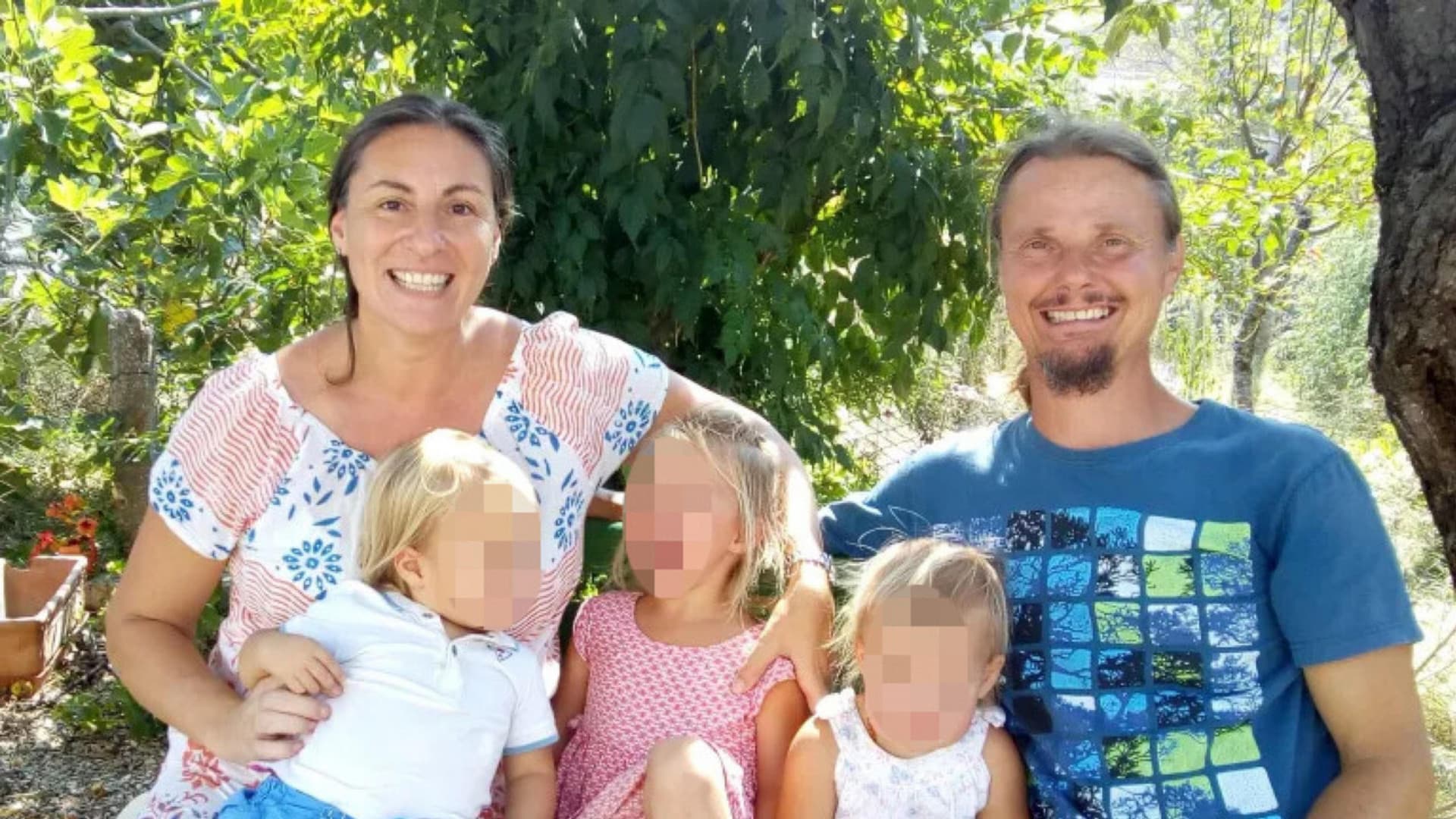 I Trevallion con i figli