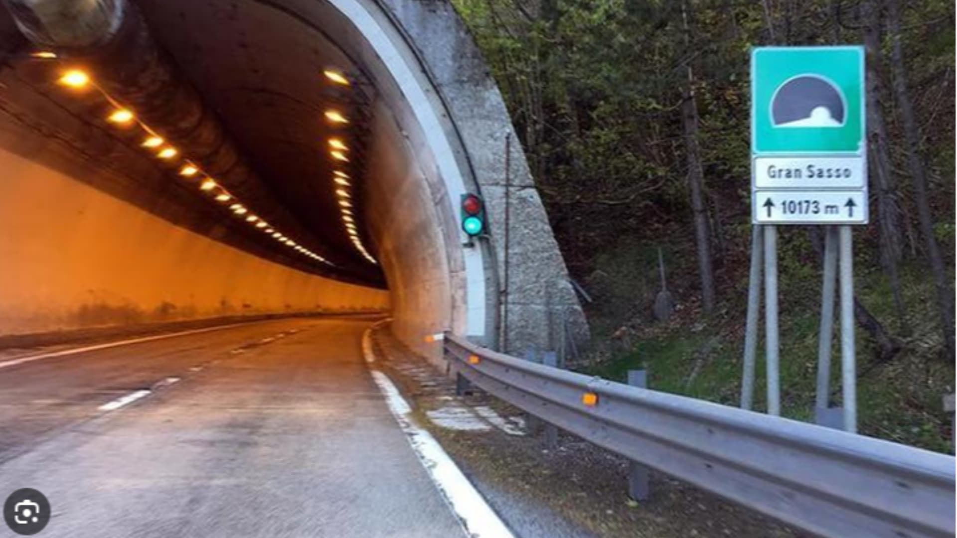 A24, chiusure notturne del Traforo del Gran Sasso: cinque notti di stop verso Teramo