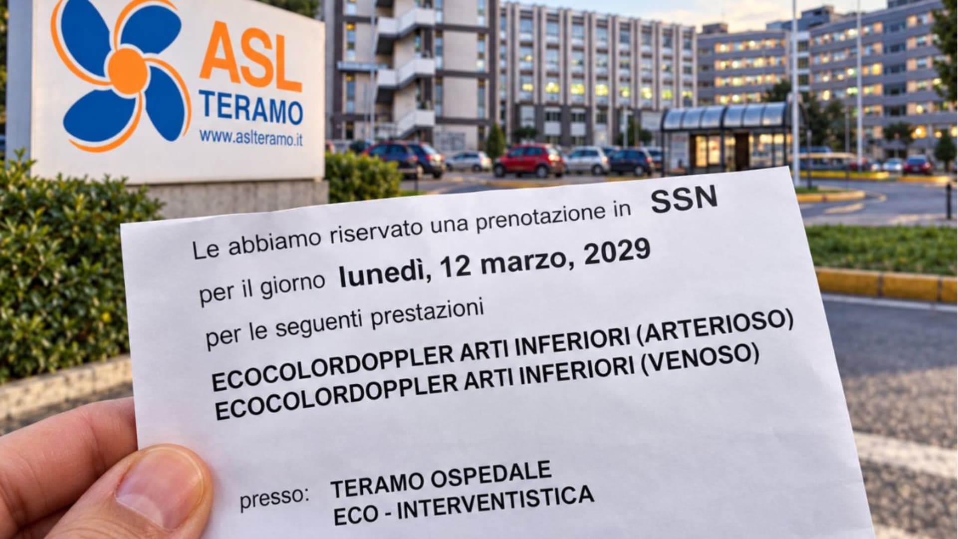 La grafica che riporta le date