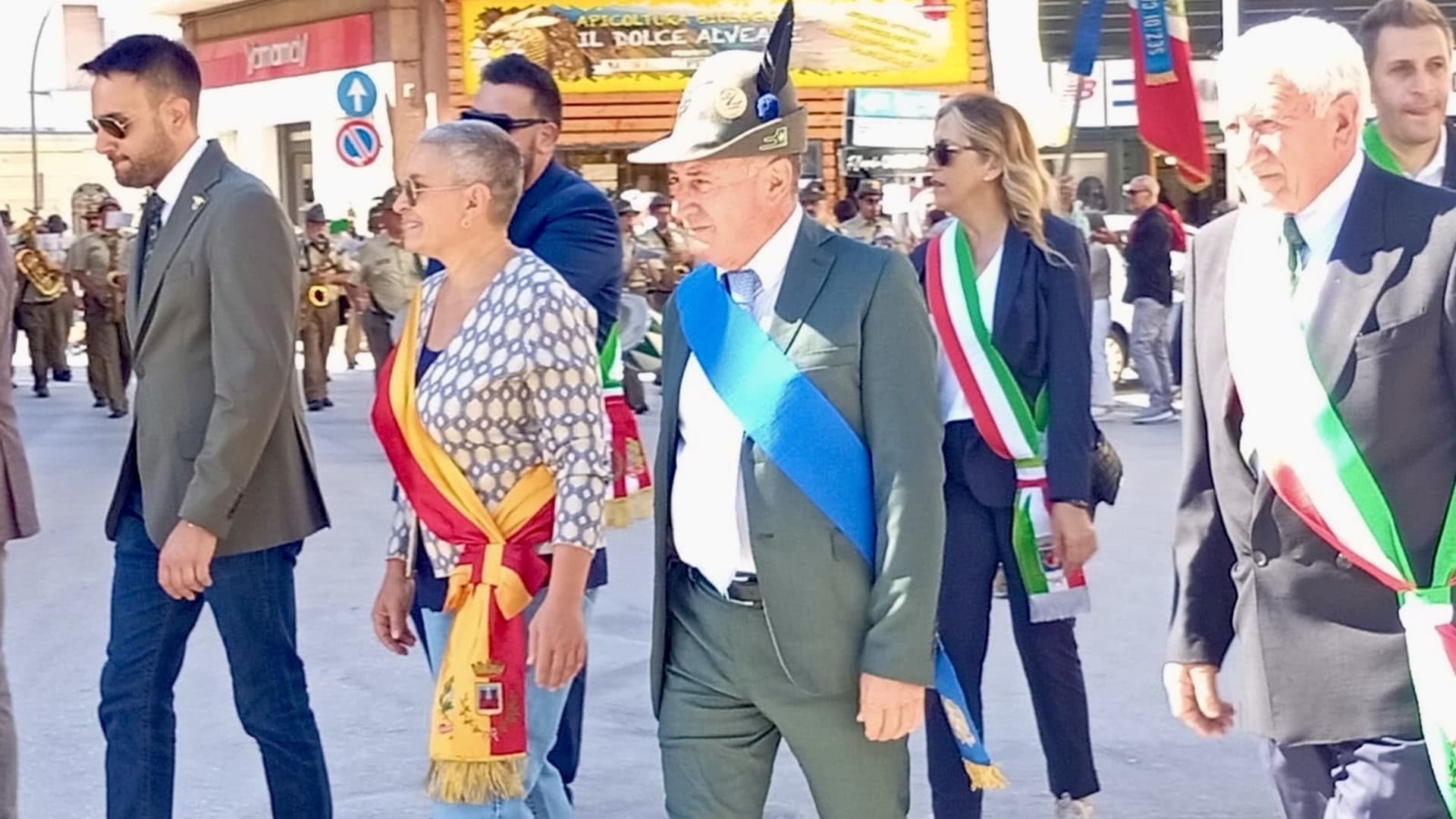 Un momento della festa