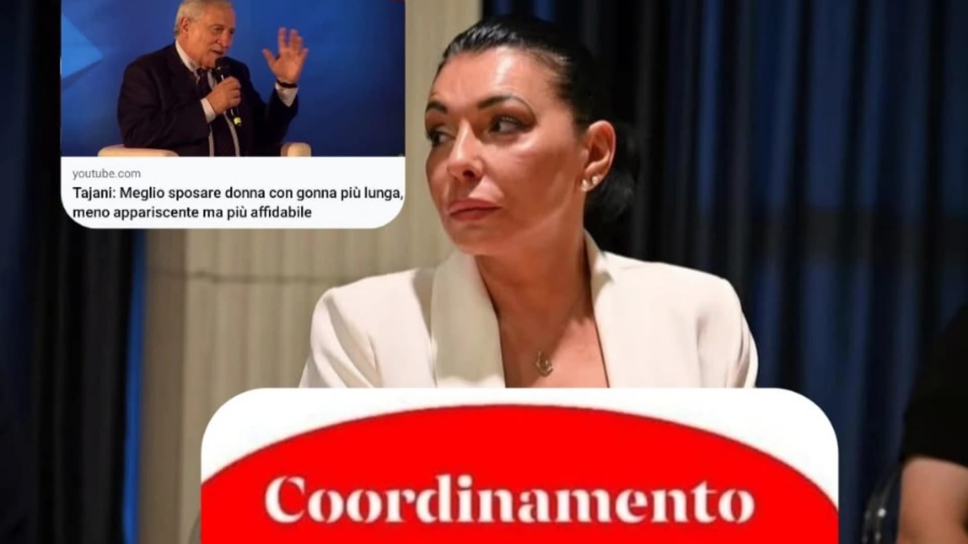 «Una donna non si giudica dalla gonna»: il Coordinamento Codice Rosso contro le parole di Tajani
