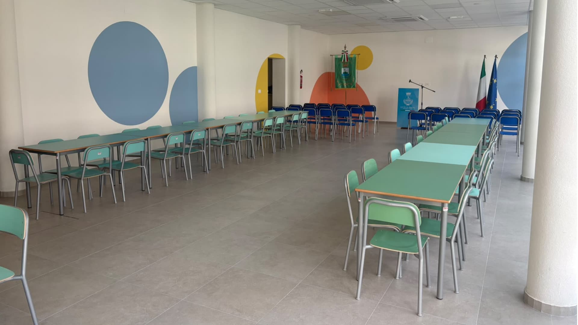 Pineto, inaugurata la nuova mensa della scuola Illuminati: investimento da 360 mila euro con il Pnrr