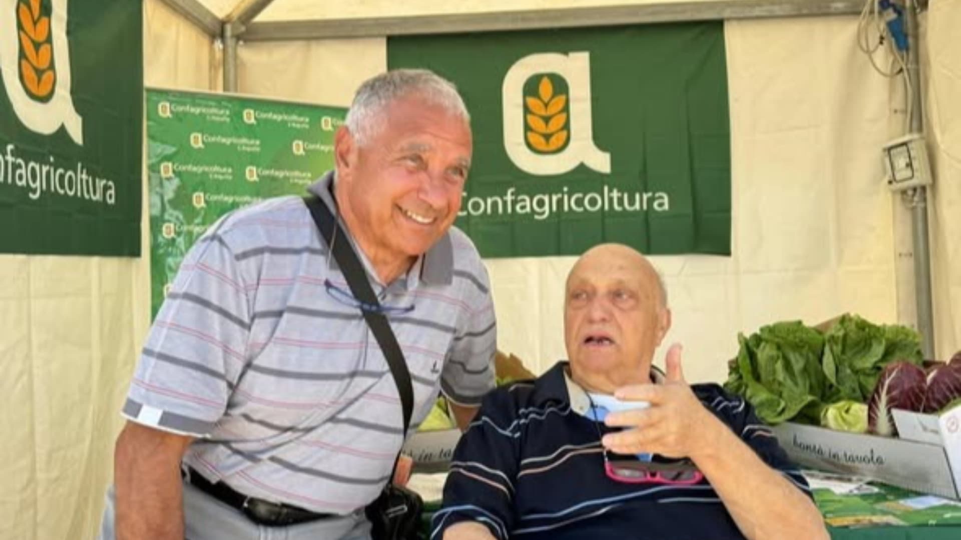 Uno stand di Confagricoltura