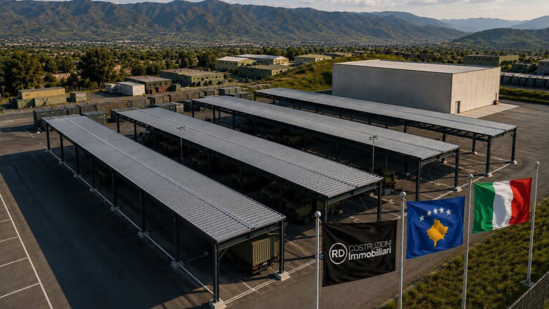 L'Aquila, base militare italiana in Kosovo: RD Costruzioni Immobiliari si aggiudica i lavori da 1,2 milioni