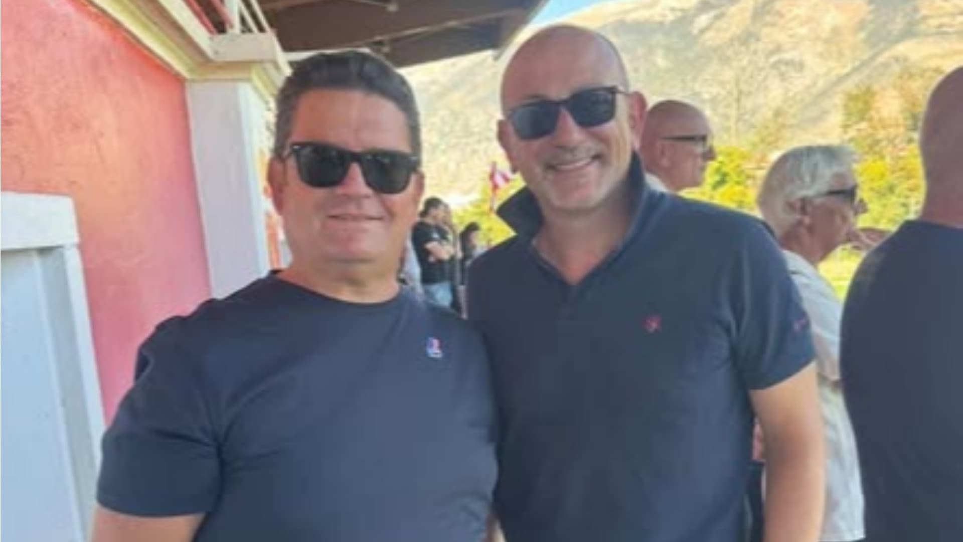 Luca Tirabassi con Massimo Verrecchia