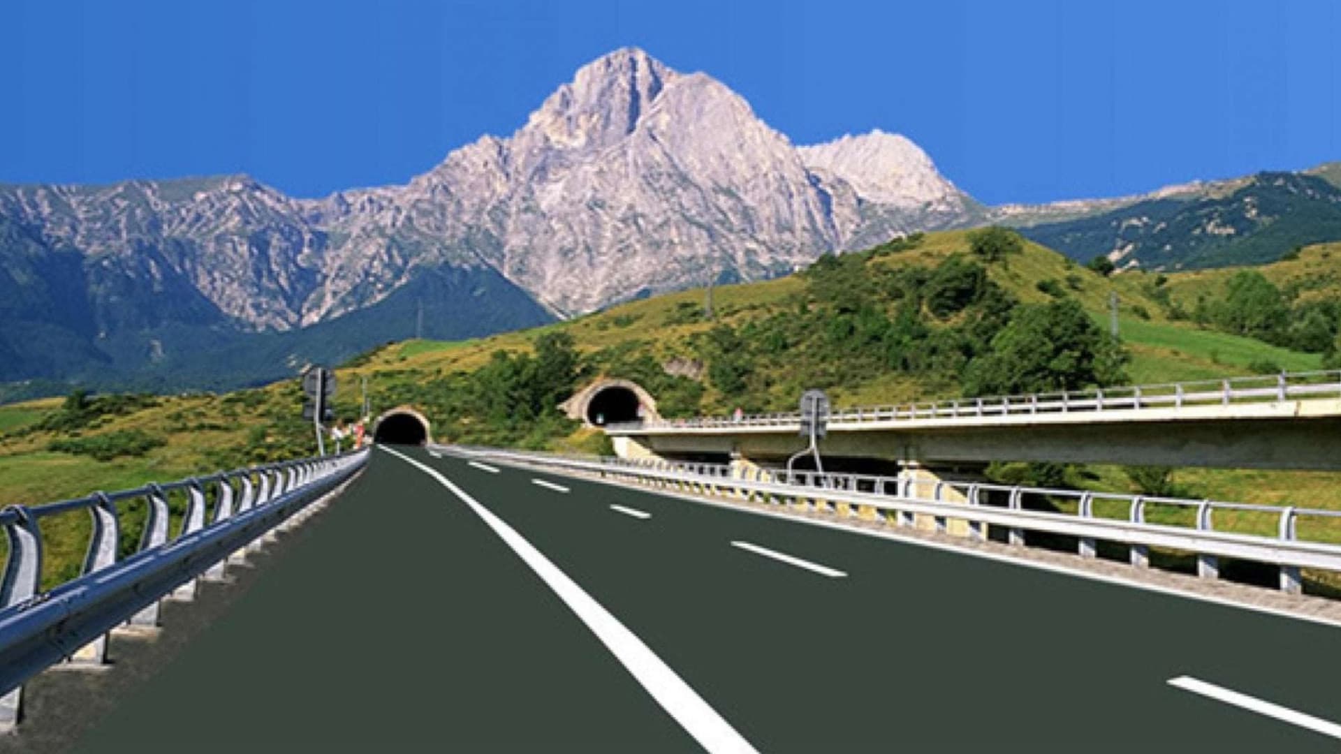 Uno scorcio dell'autostrada