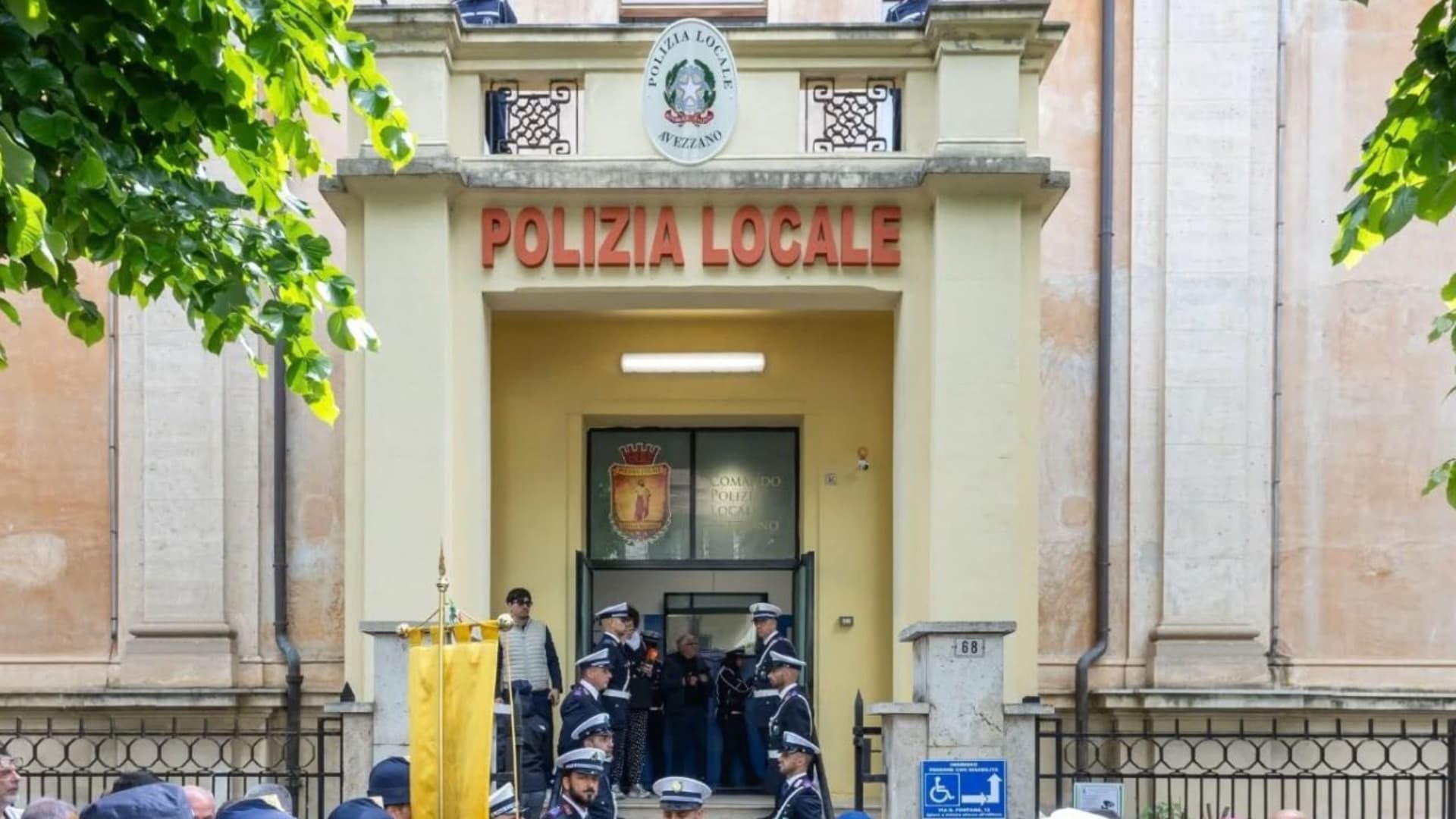 La sede della polizia locale