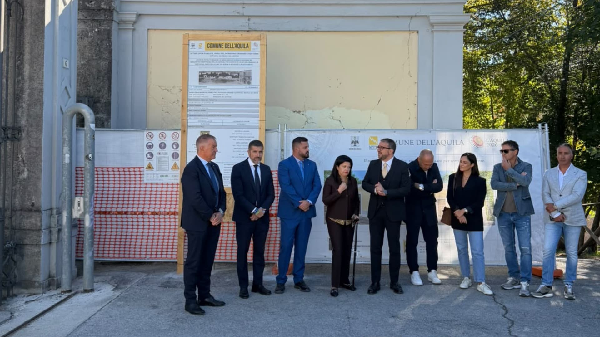 Inaugurazione lavori