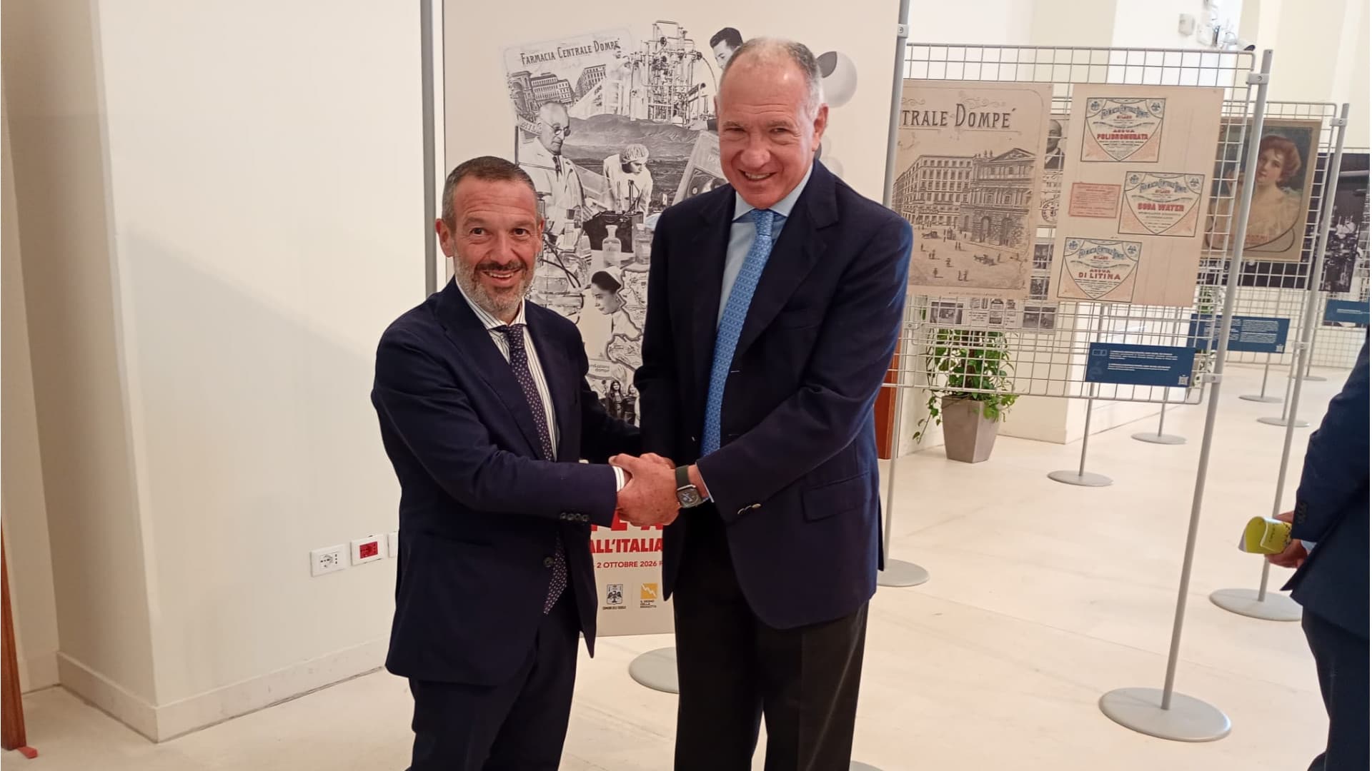 Lorenzo Sospiri e Sergio Dompè