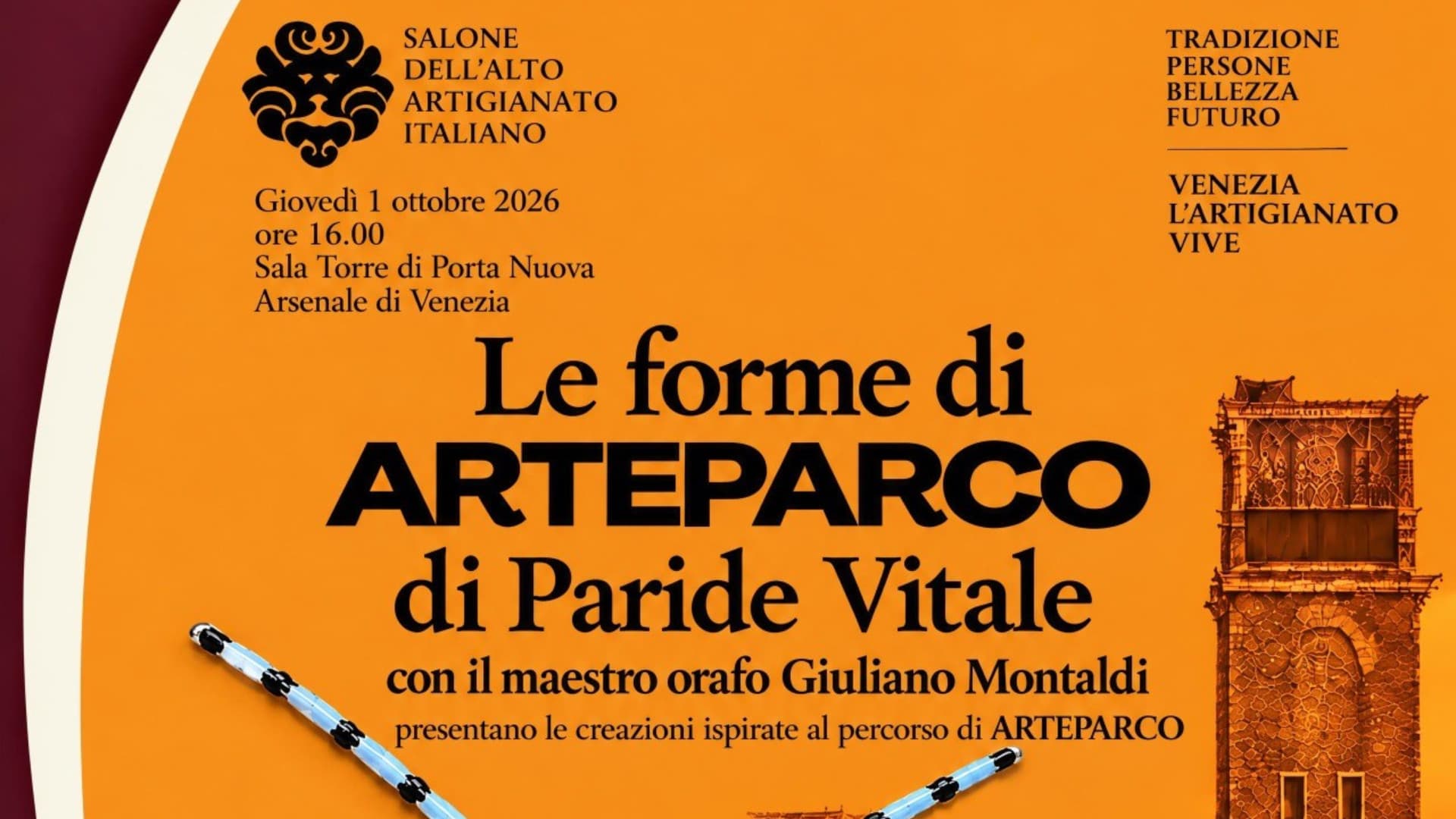 Dall’Abruzzo a Venezia, i gioielli di Montaldi protagonisti all’Arsenale