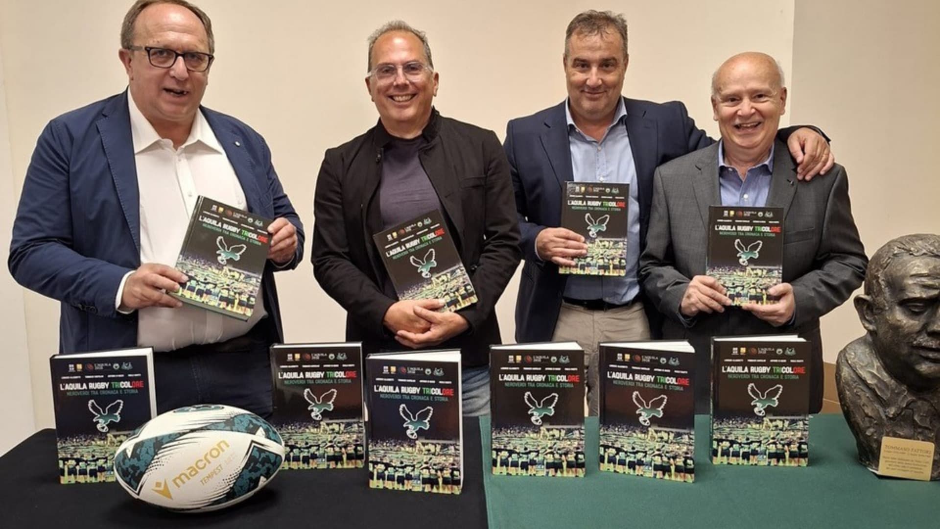 I cinque autori: Paolo Pacitti, Antonio Di Muzio, Tommaso Cantalini e Lorenzo Allegretti