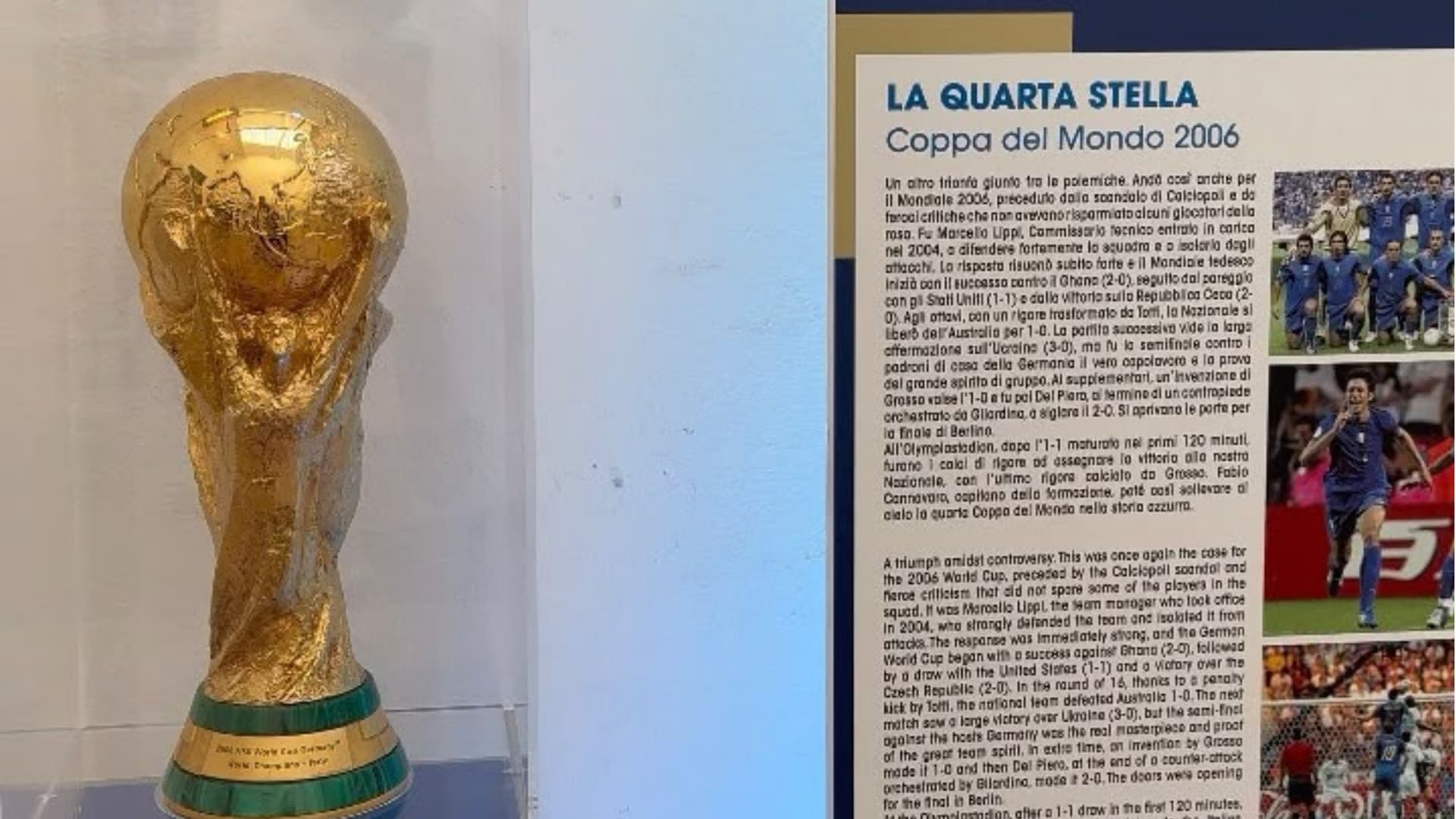 Pescara, la mostra da non perdere: i cimeli dal Museo del Calcio di Coverciano